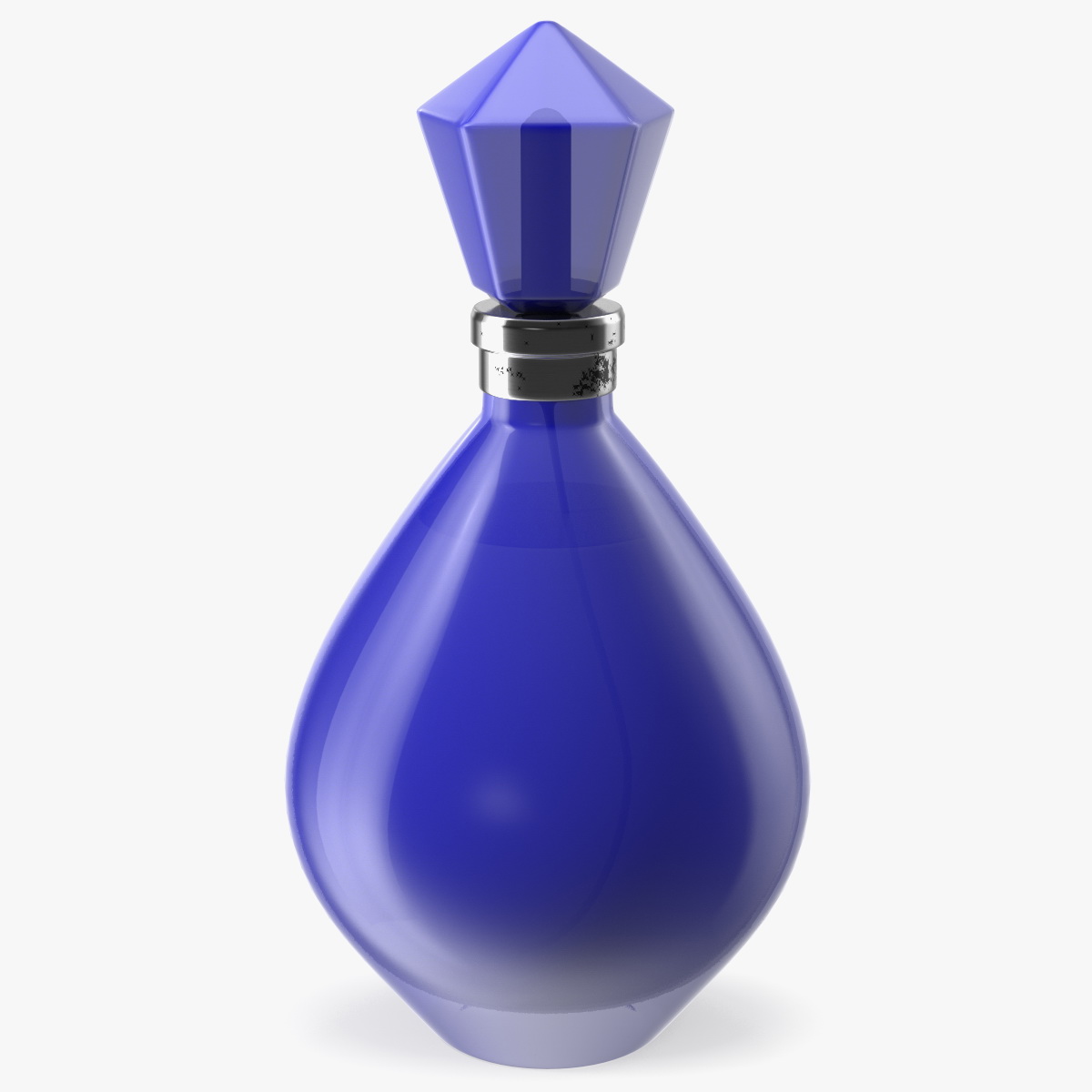 Modern Perfume Bottle Blue, view 3