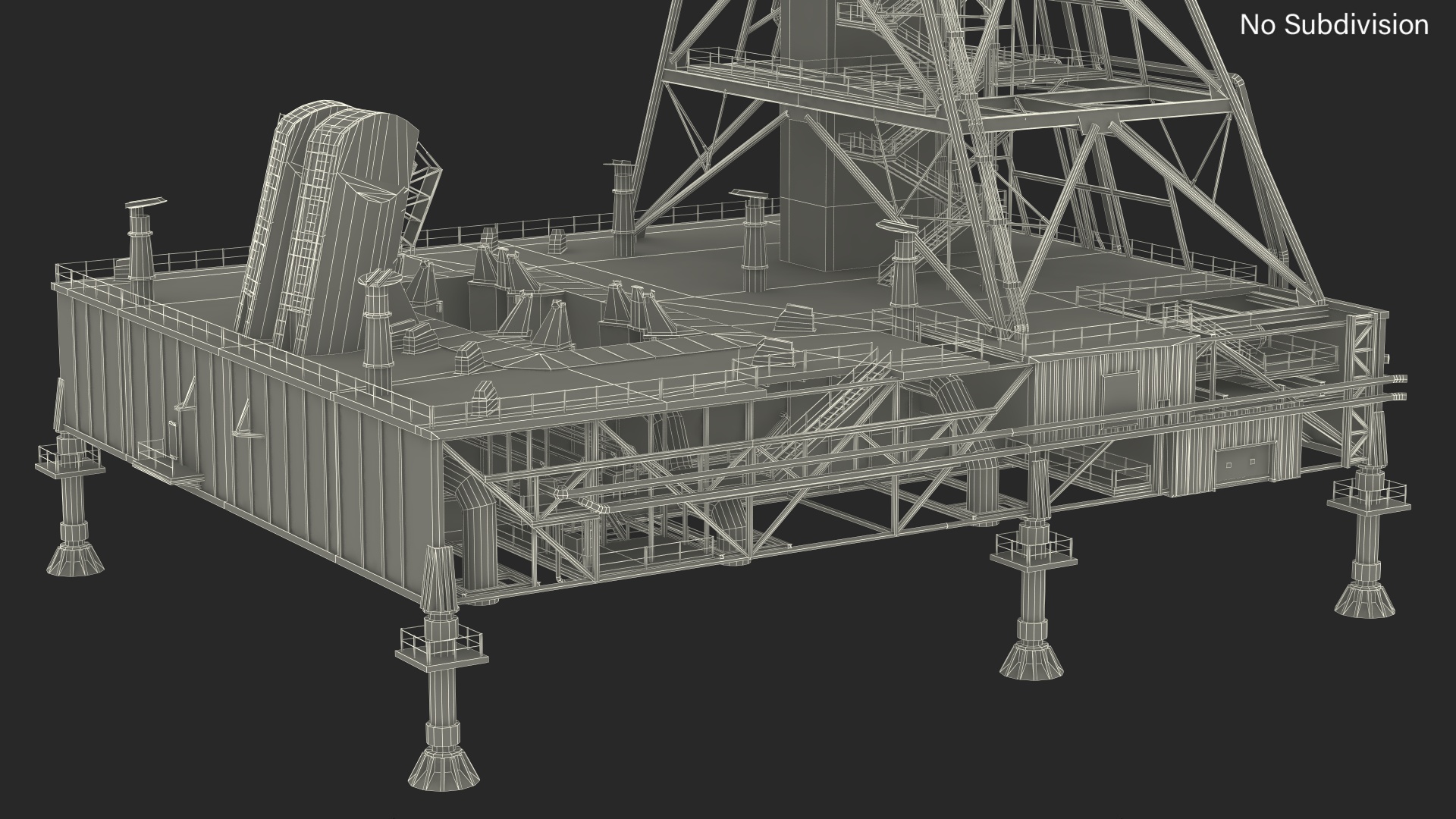 SLS Launch Pad 3D model