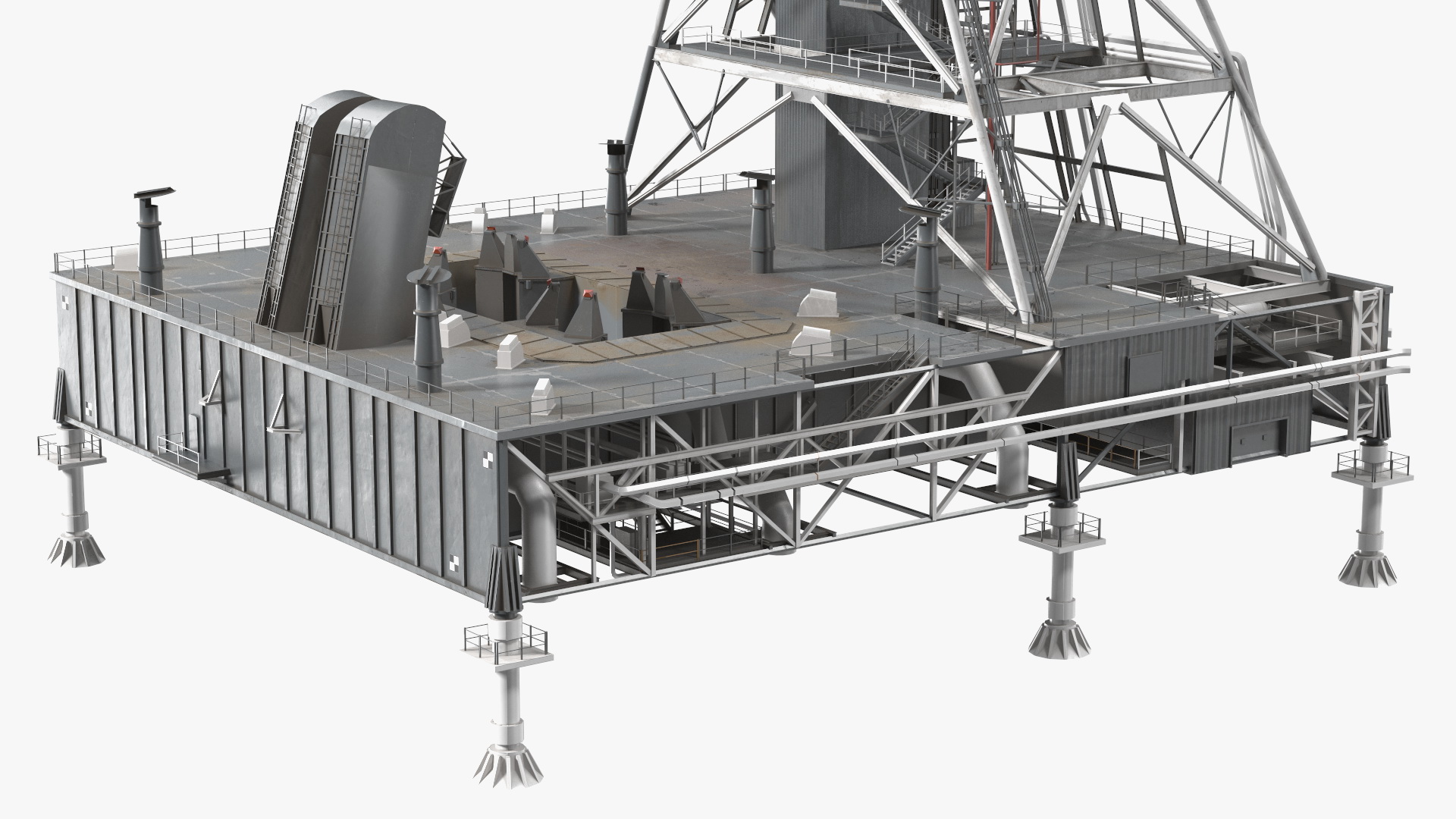 SLS Launch Pad 3D model