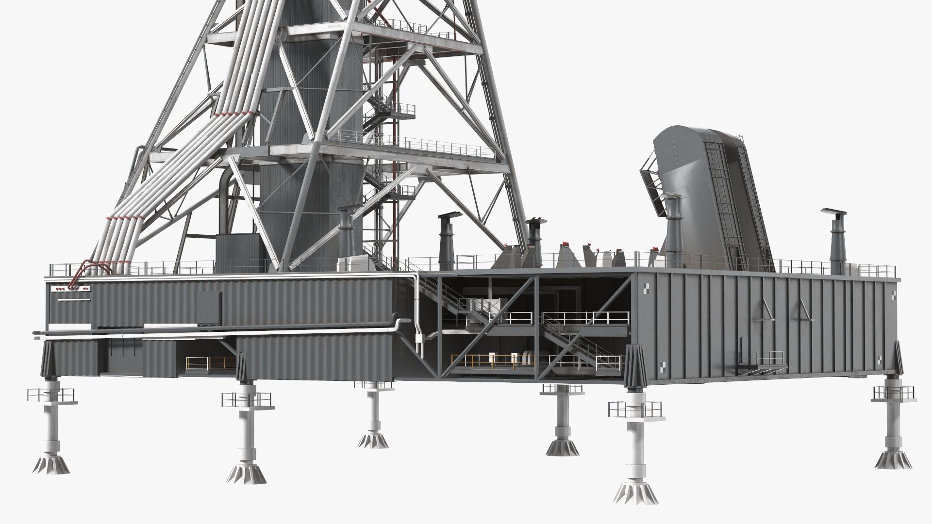 SLS Launch Pad 3D model