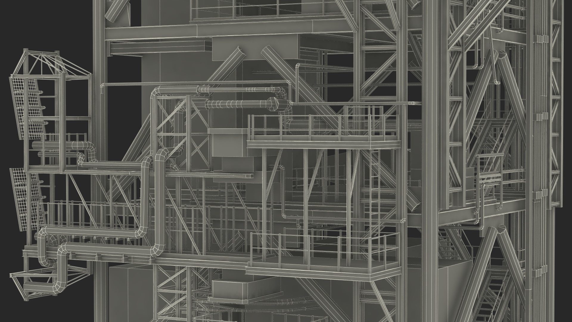 SLS Launch Pad 3D model