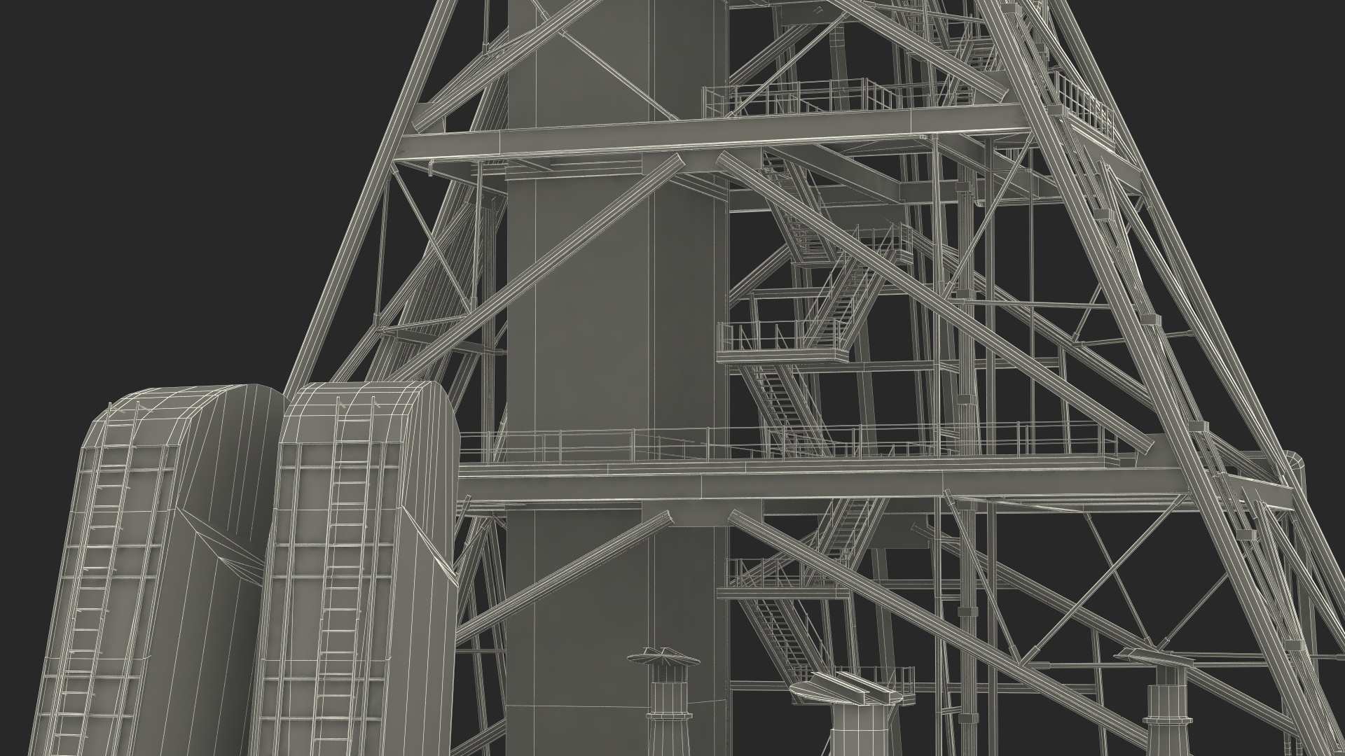 SLS Launch Pad 3D model
