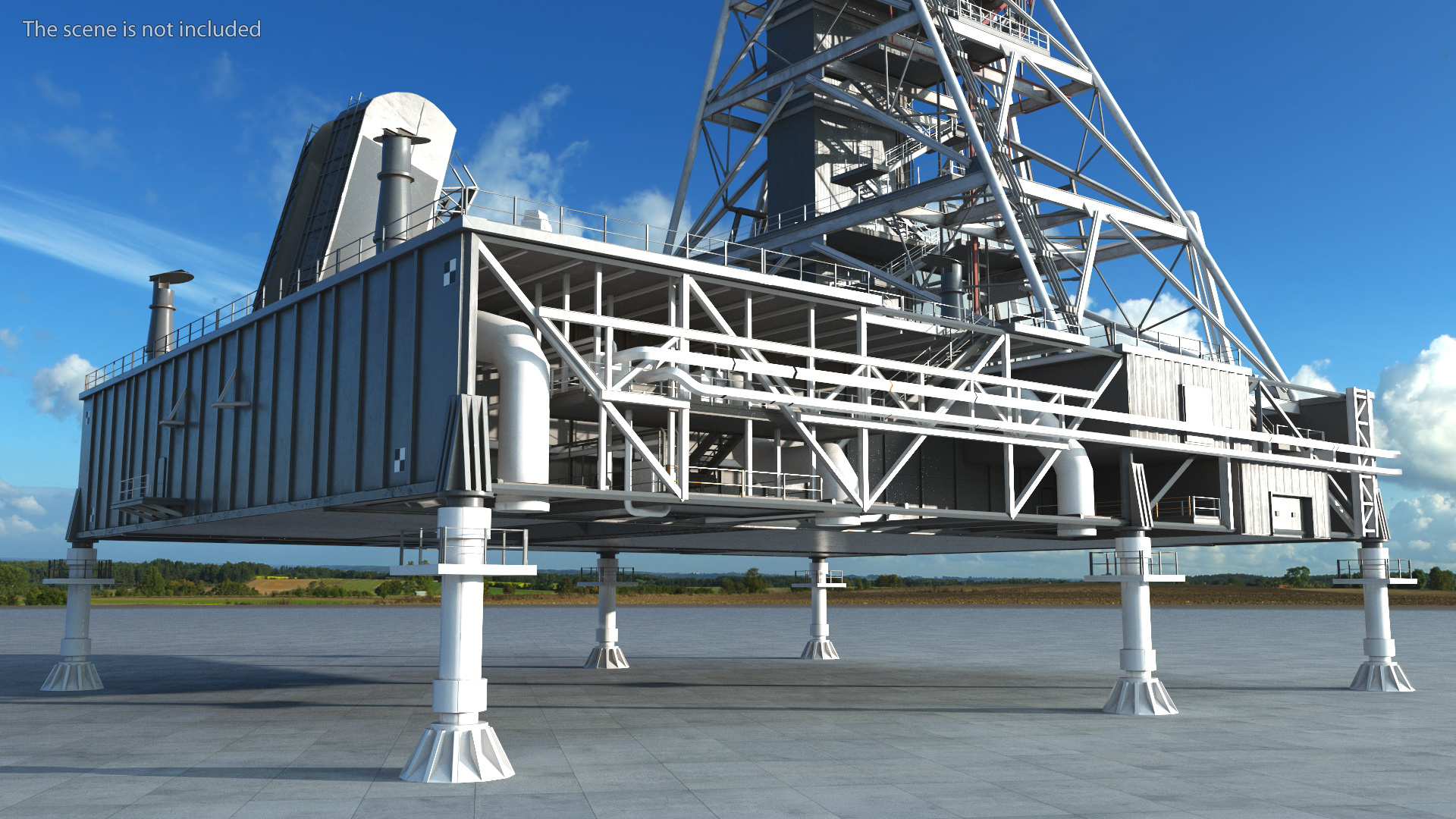 SLS Launch Pad 3D model