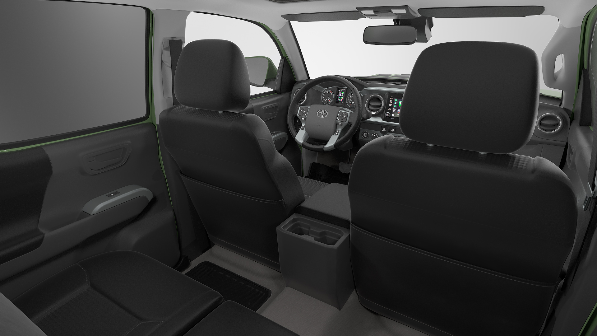 Toyota Tacoma TRD Pro Army Green 2021 3D