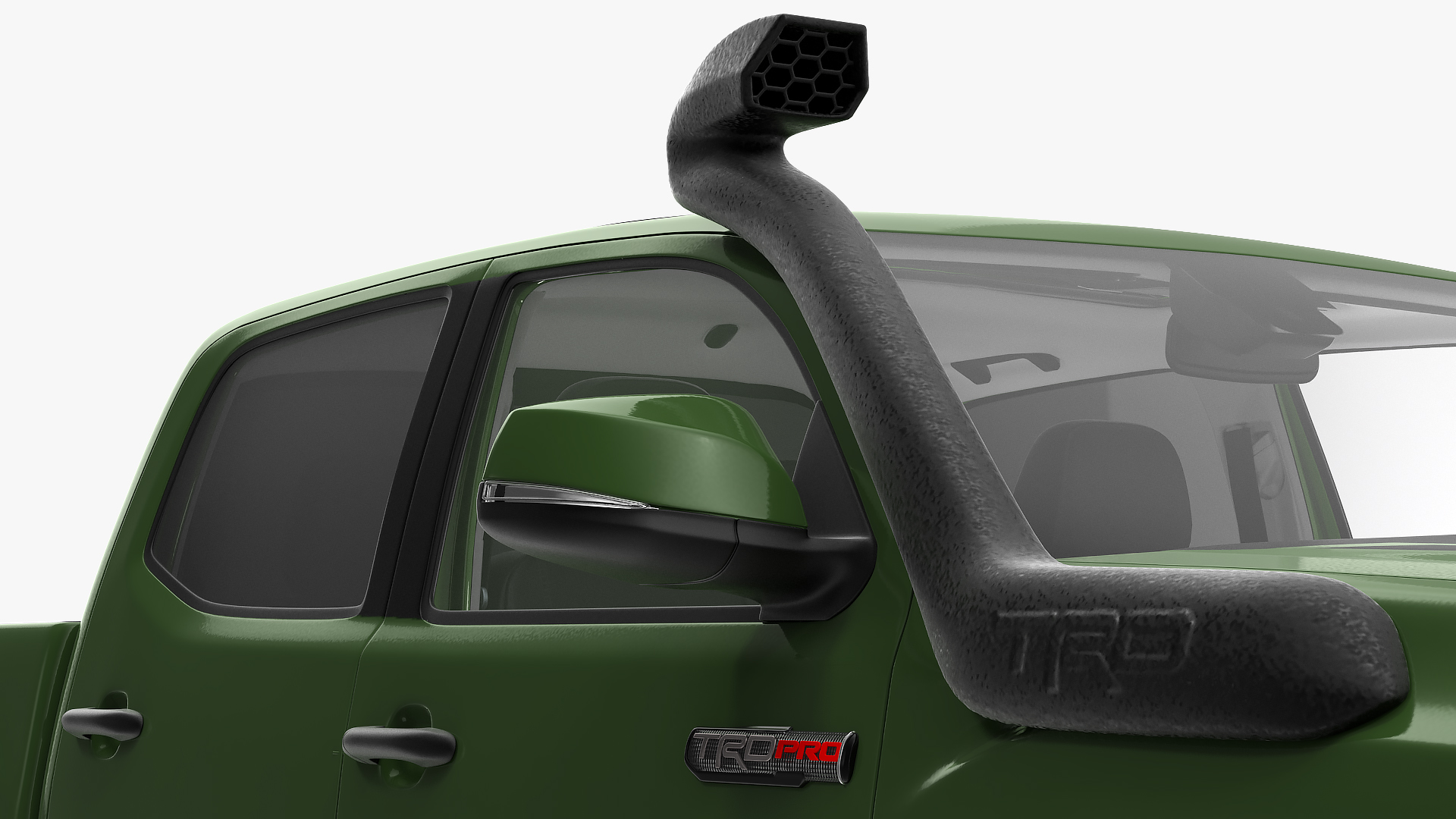 Toyota Tacoma TRD Pro Army Green 2021 3D