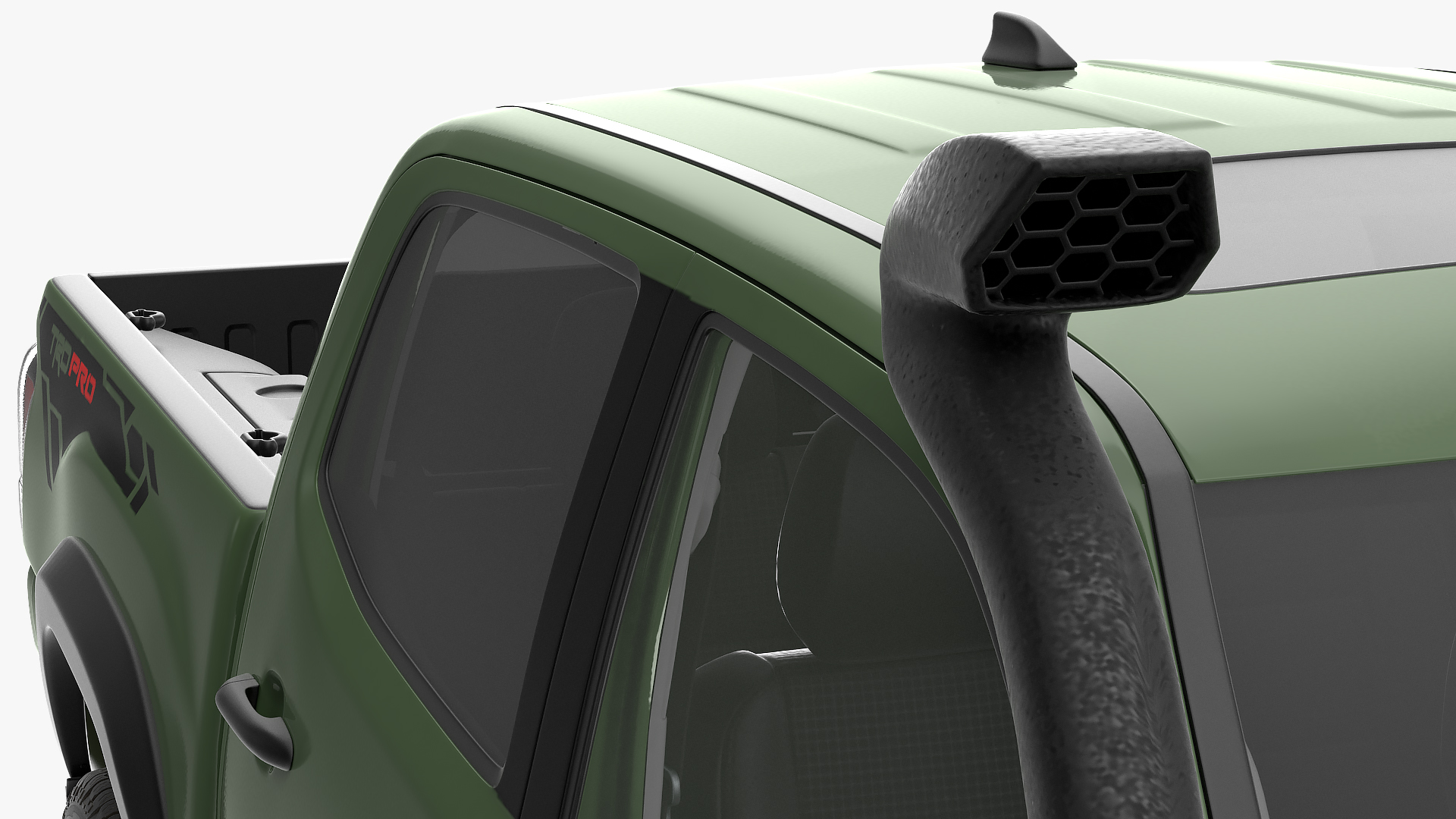 Toyota Tacoma TRD Pro Army Green 2021 3D