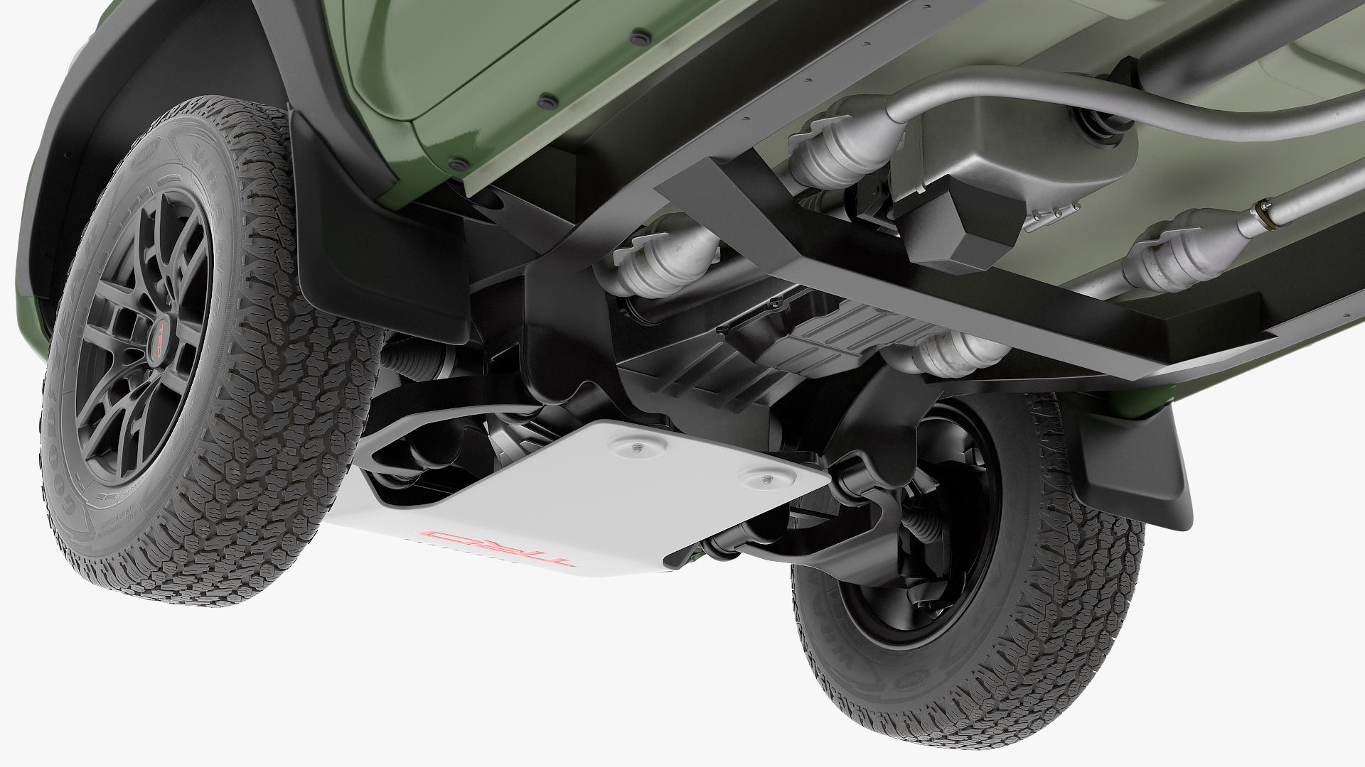Toyota Tacoma TRD Pro Army Green 2021 3D