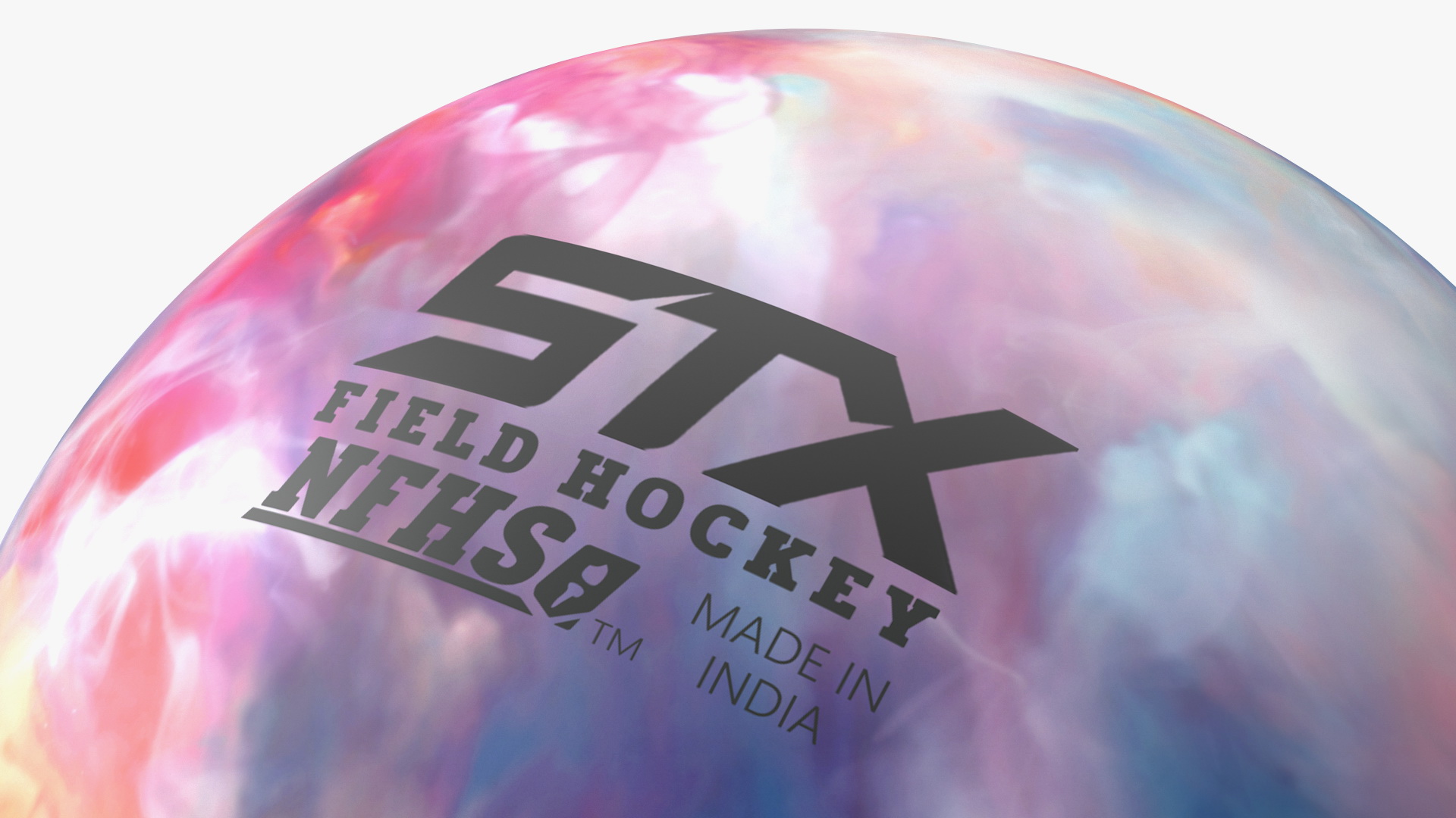 STX Field Hockey Ball Rainbow 3D model