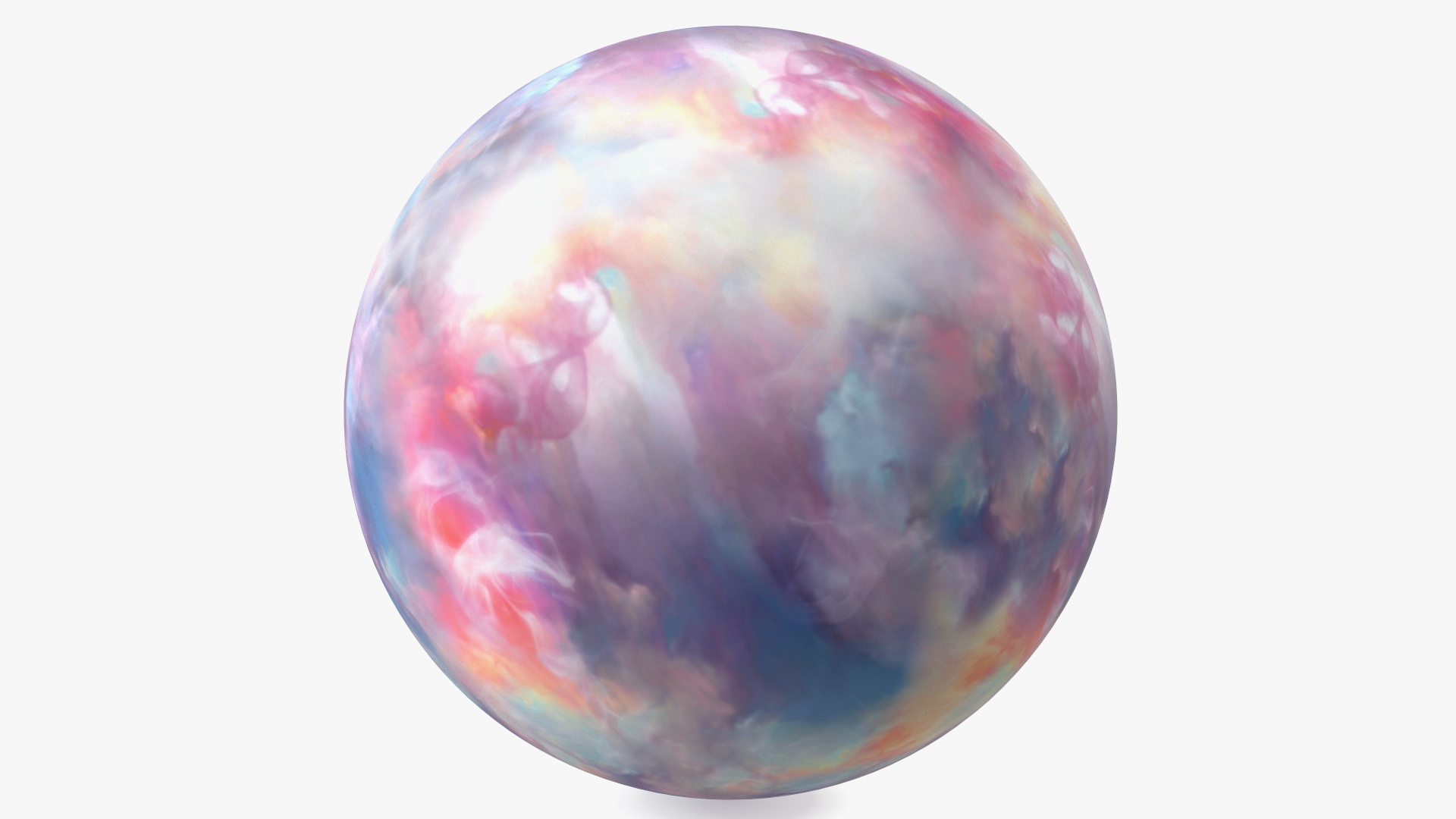 STX Field Hockey Ball Rainbow 3D model