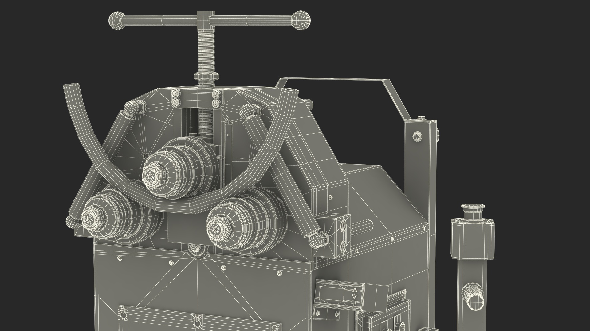 3D model Tube Bending Machine