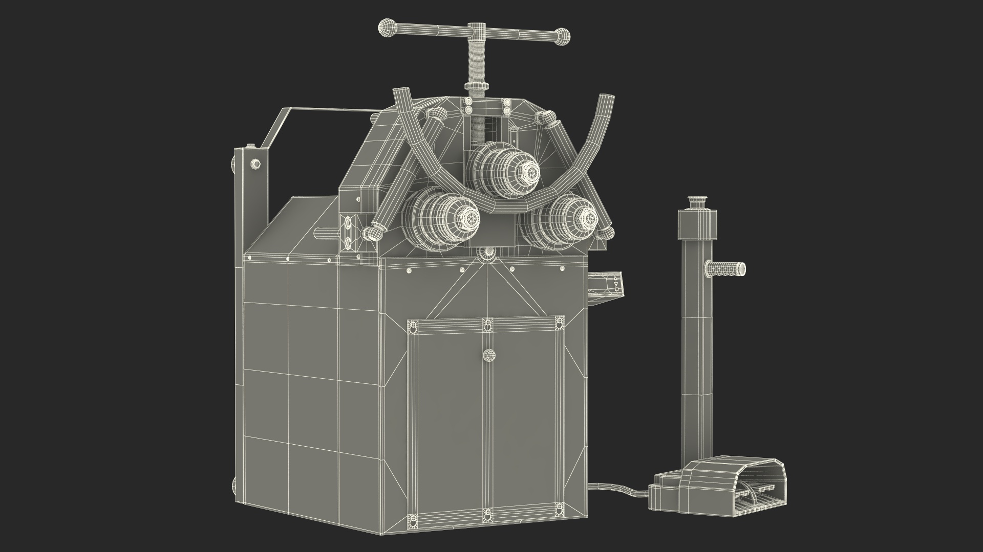 3D model Tube Bending Machine