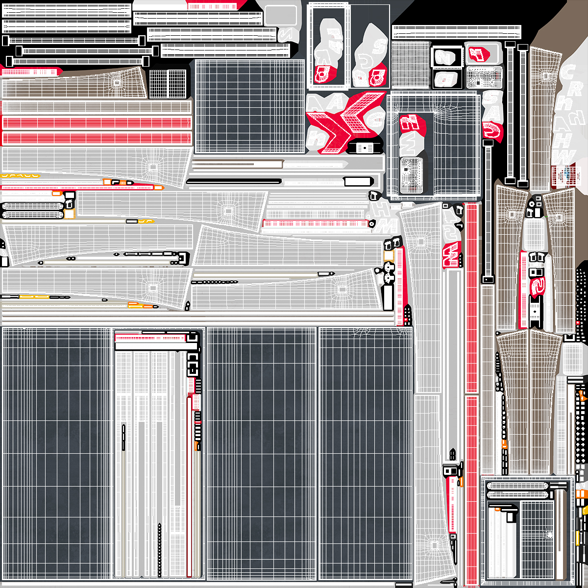 3D model Self Service Car Wash with Vehicles
