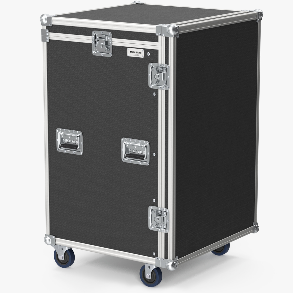 Music Flight Shock Rack Case with Wheels 79x48x48cm