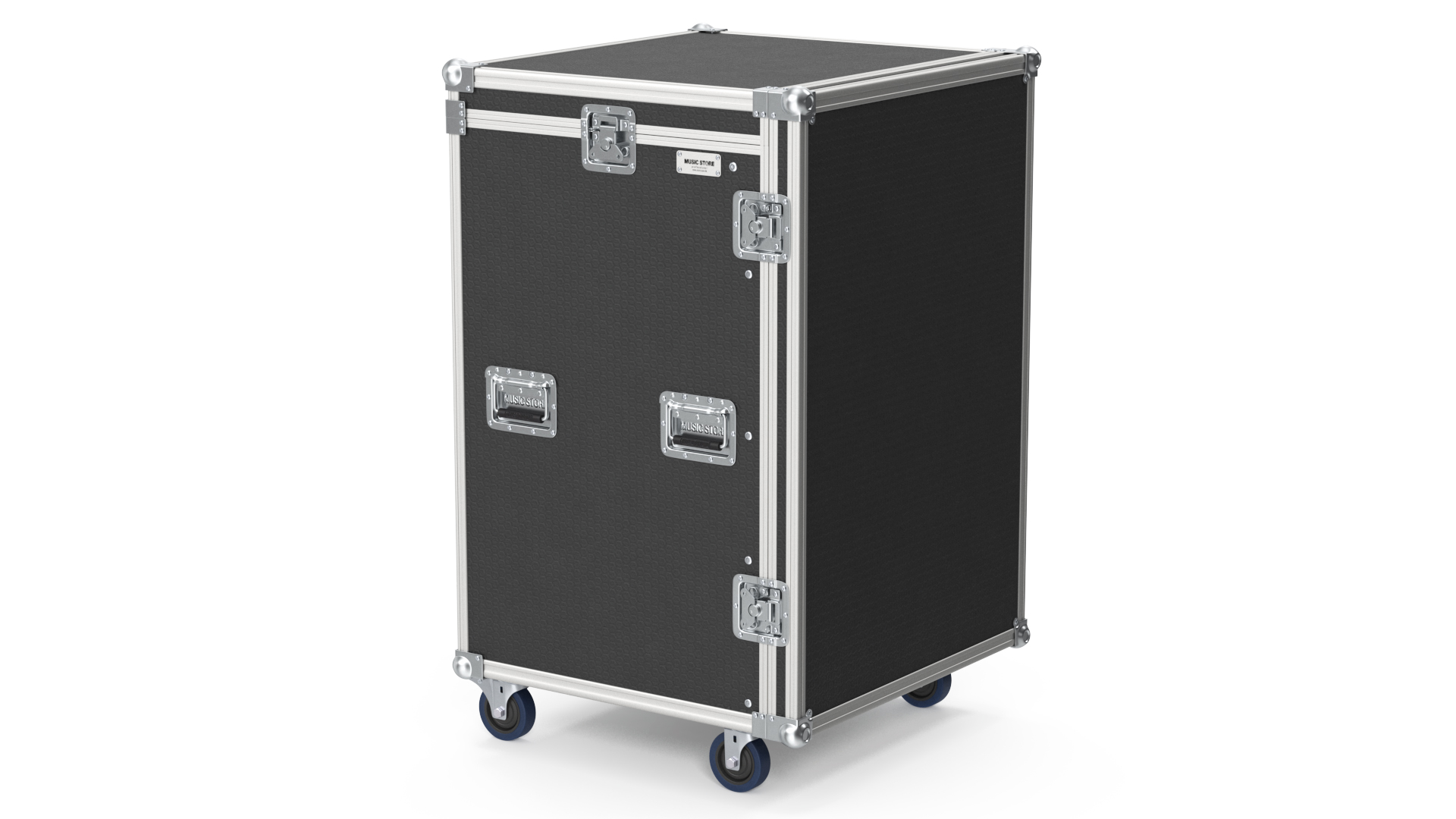 3D Music Flight Shock Rack Case with Wheels 79x48x48cm