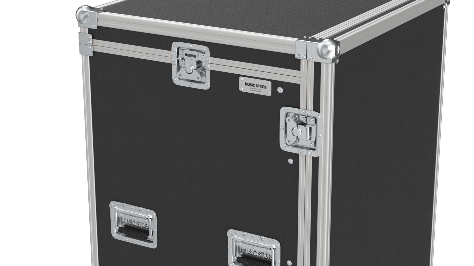 3D Music Flight Shock Rack Case with Wheels 79x48x48cm