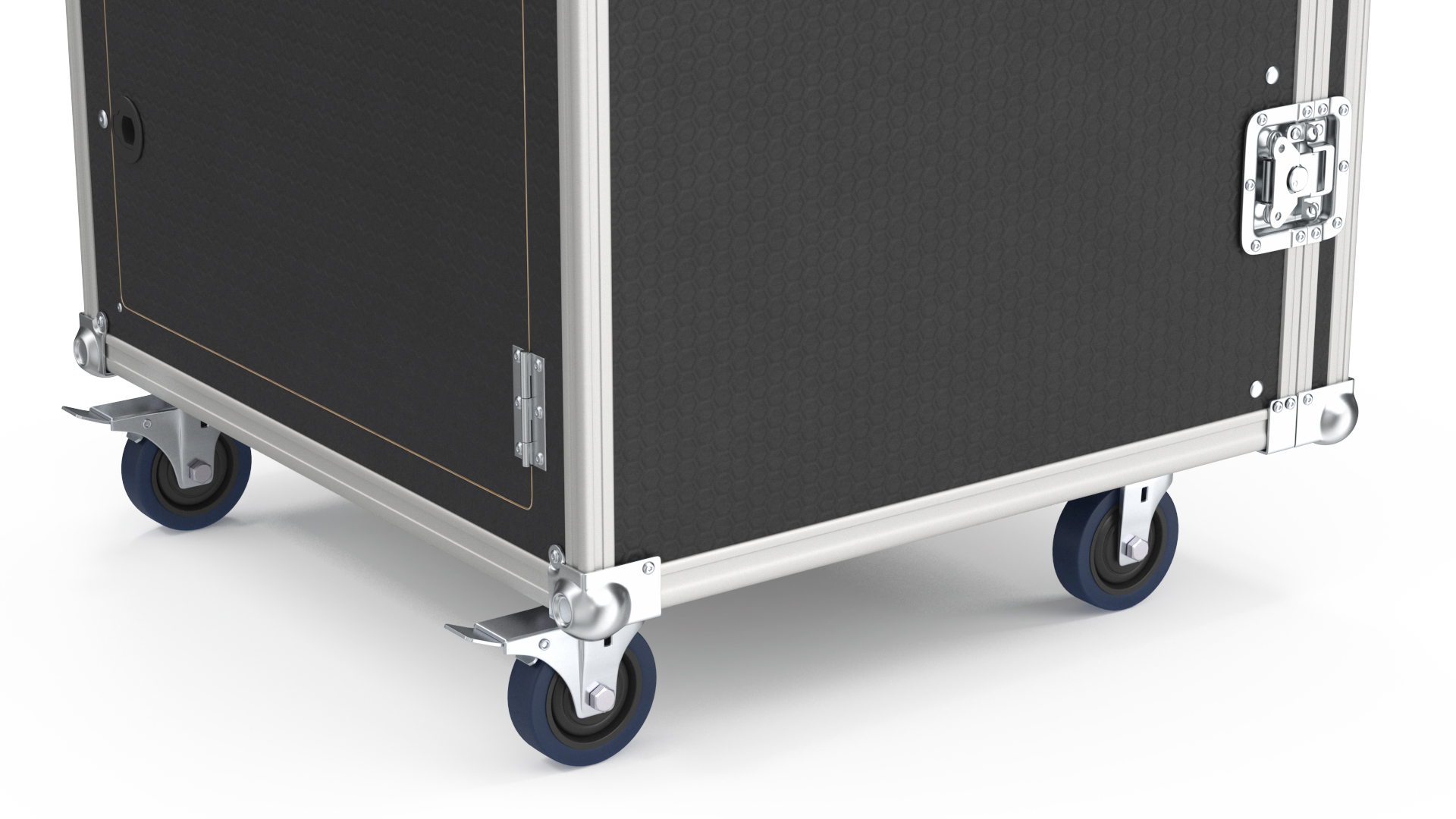 3D Music Flight Shock Rack Case with Wheels 79x48x48cm