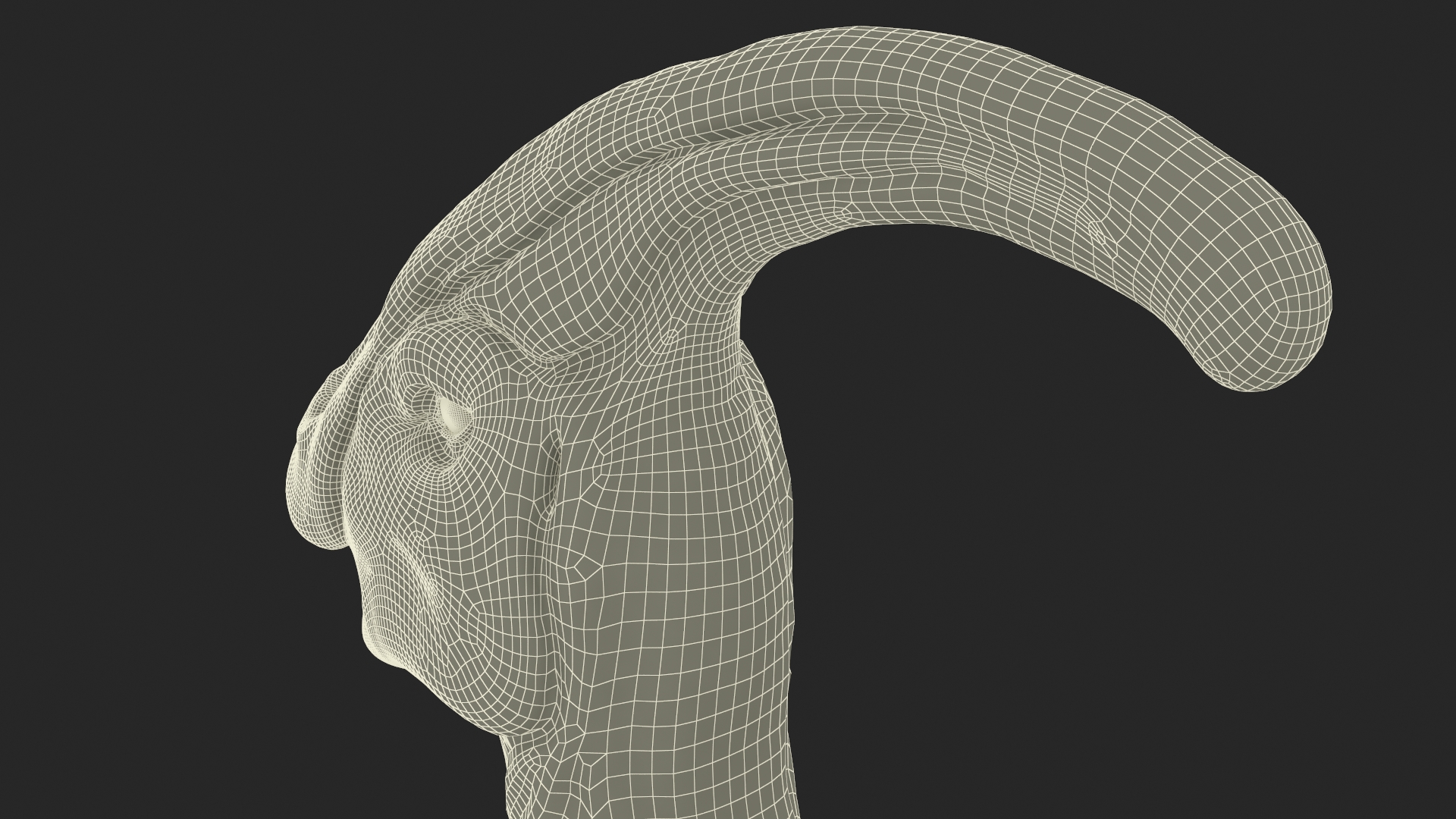 Parasaurolophus Dinosaur 3D model