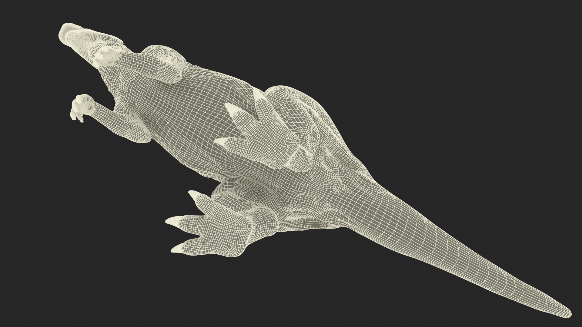 Parasaurolophus Dinosaur 3D model