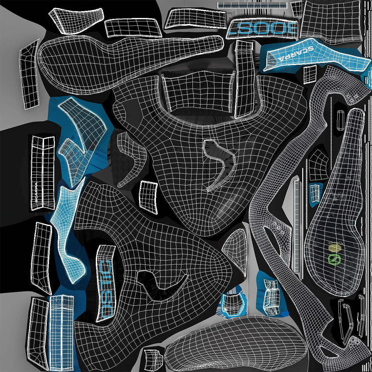 3D Scarpa Boostic Climbing Shoes Old model