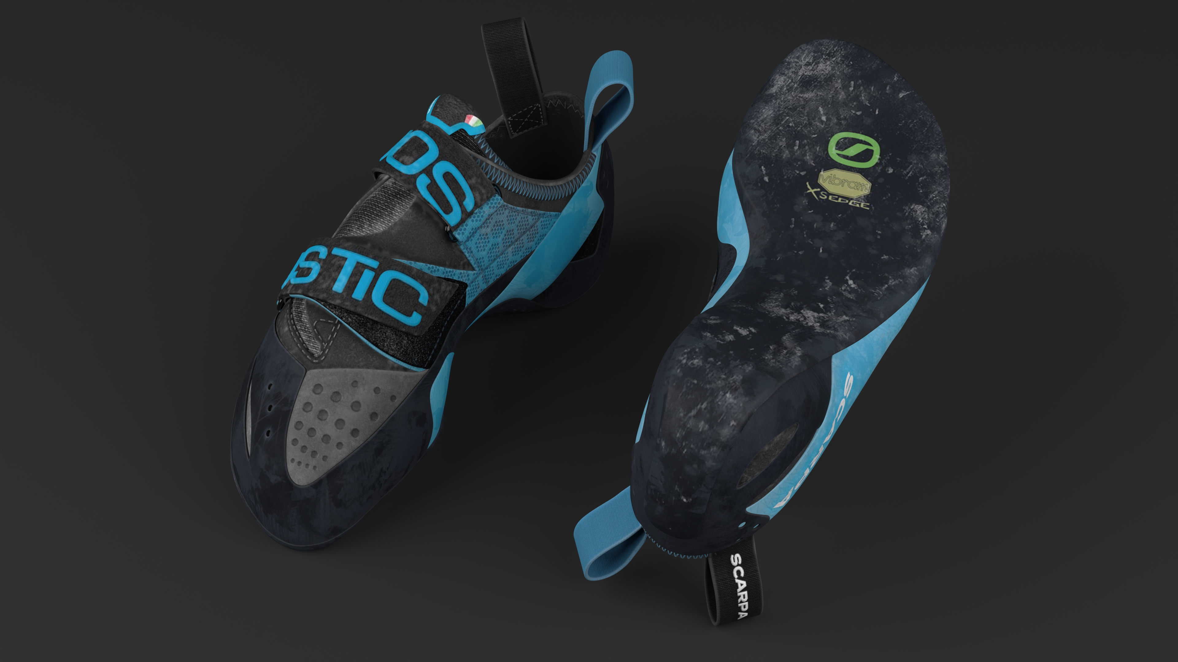 3D Scarpa Boostic Climbing Shoes Old model