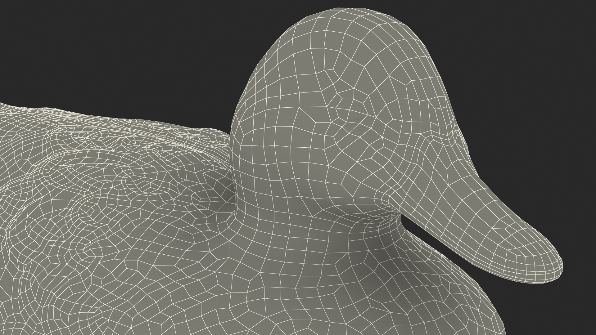 3D Black Duck Decoy