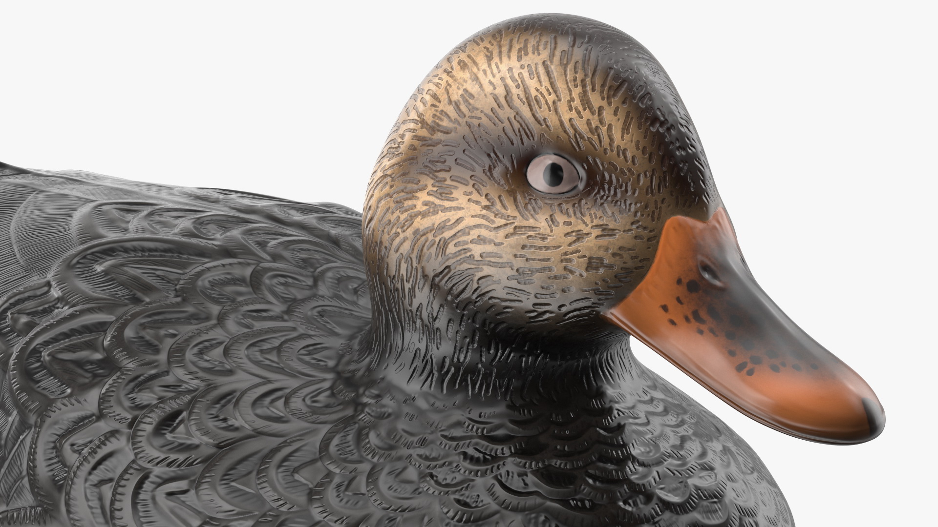 3D Black Duck Decoy