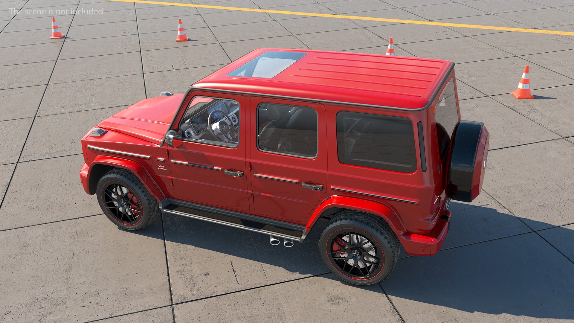 3D Mercedes-Benz G63 AMG 2019