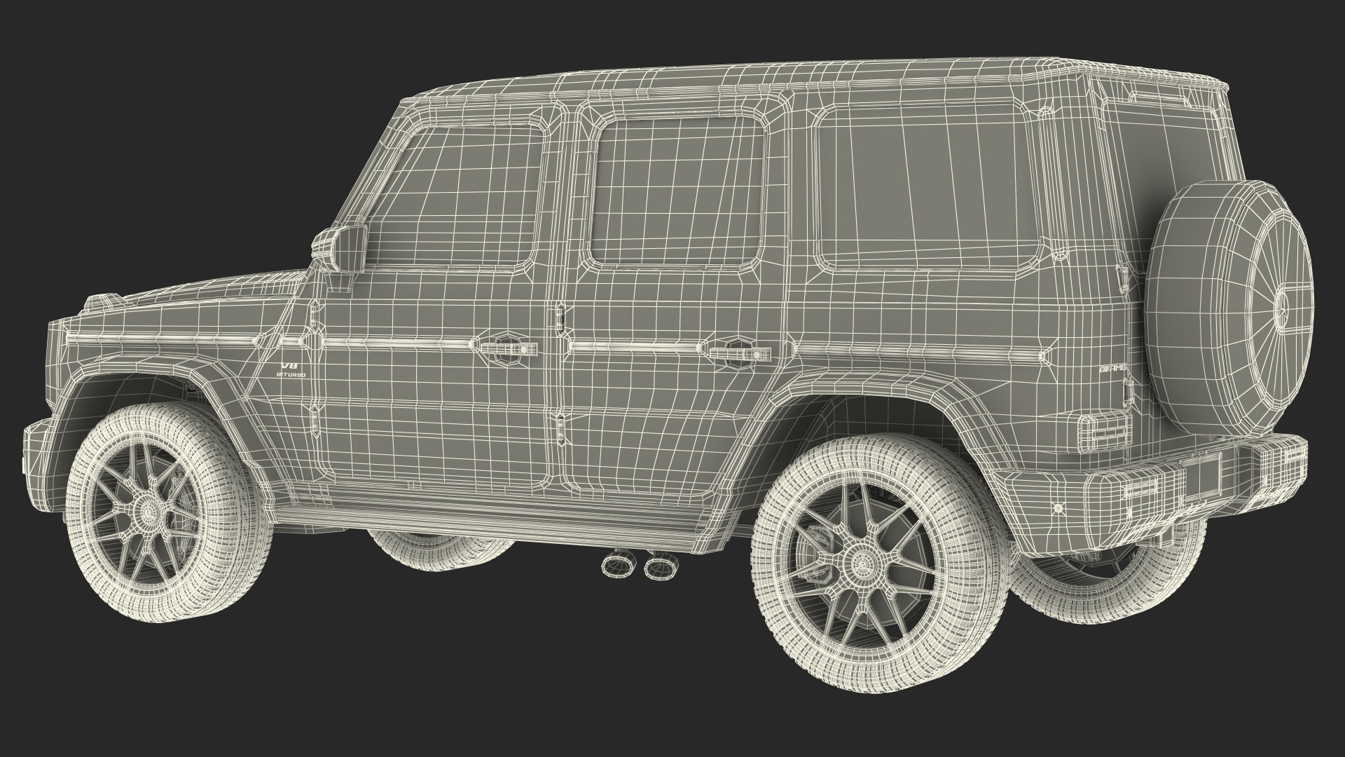 3D Mercedes-Benz G63 AMG 2019
