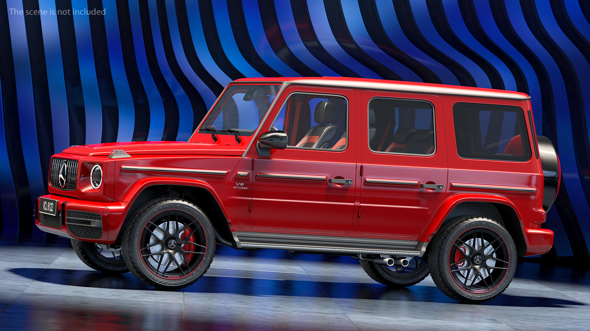 3D Mercedes-Benz G63 AMG 2019
