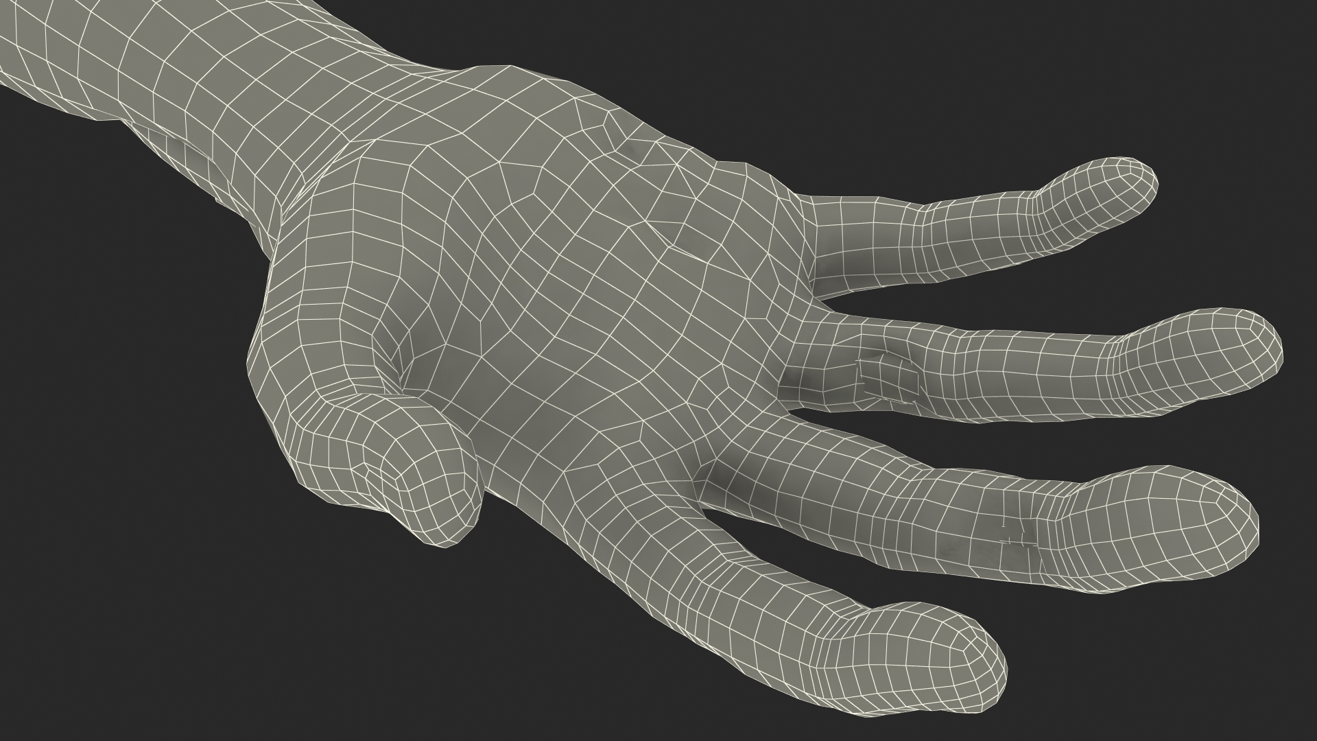 Single Zombie Arm 3D