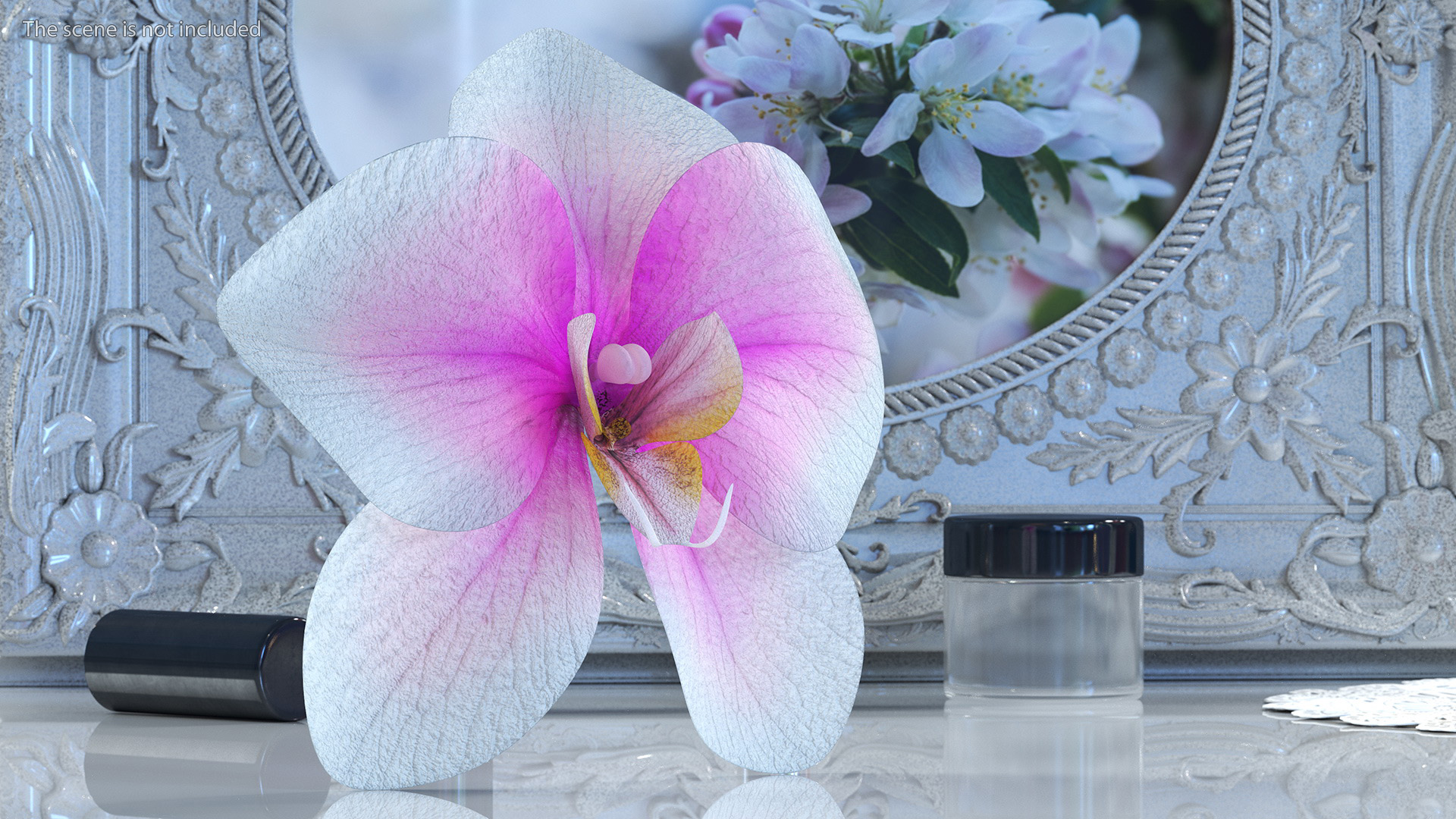 3D Orchid Flower model