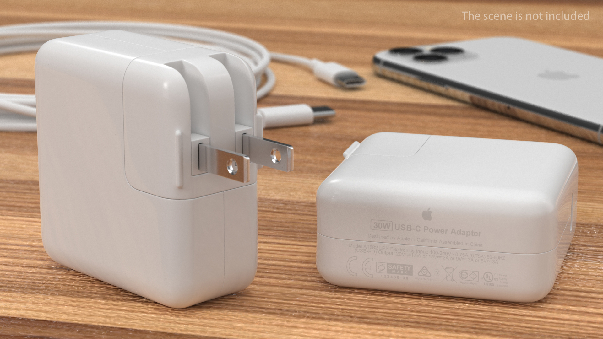 Apple 30W Usb Type C Power Adapter 3D model