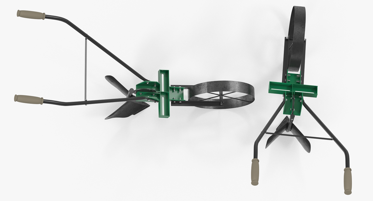 3D Old Hand Plow model