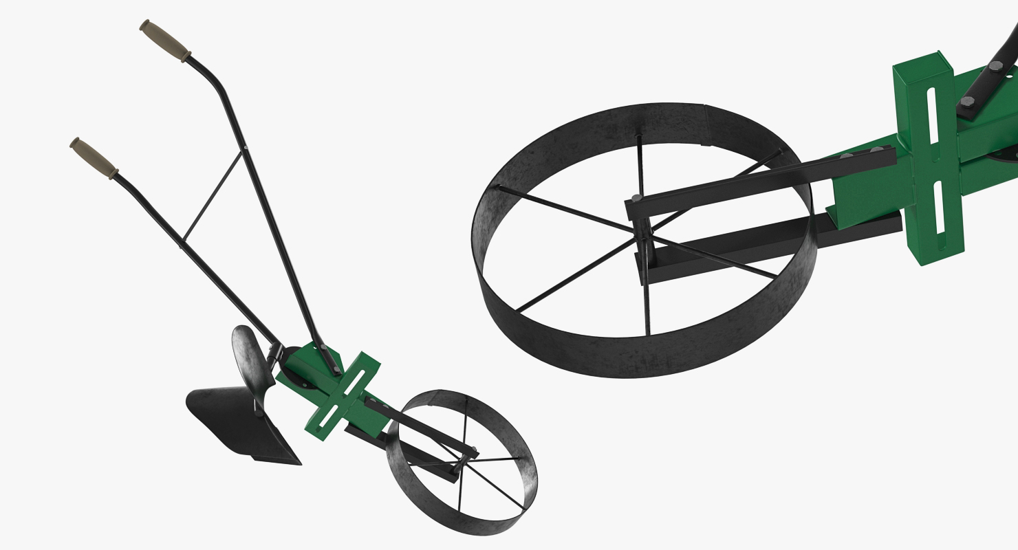 3D Old Hand Plow model