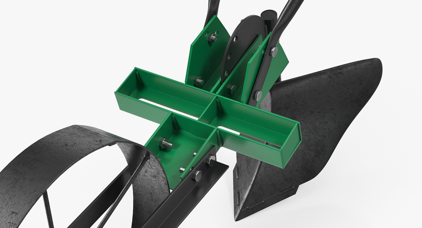 3D Old Hand Plow model
