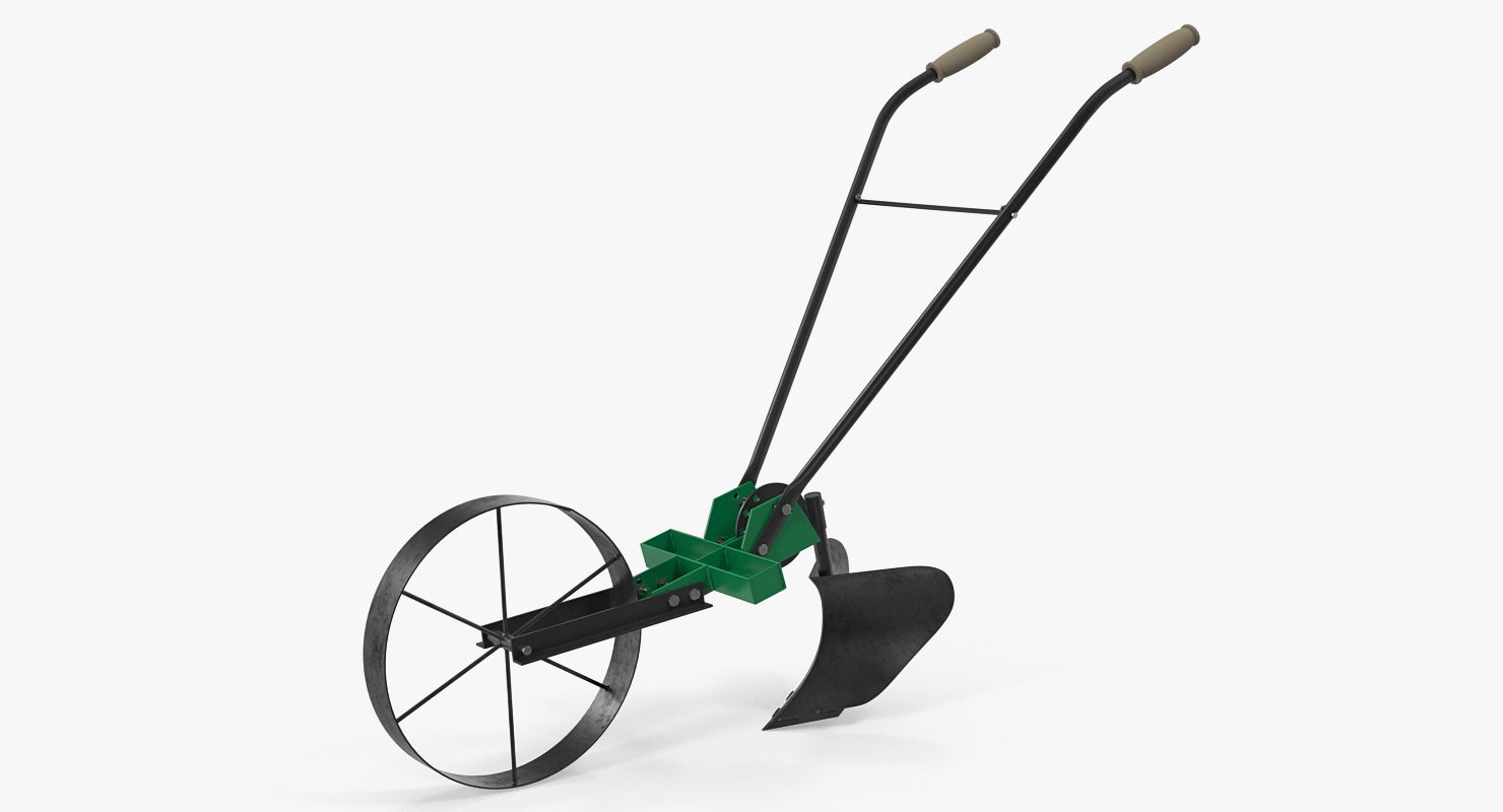 3D Old Hand Plow model