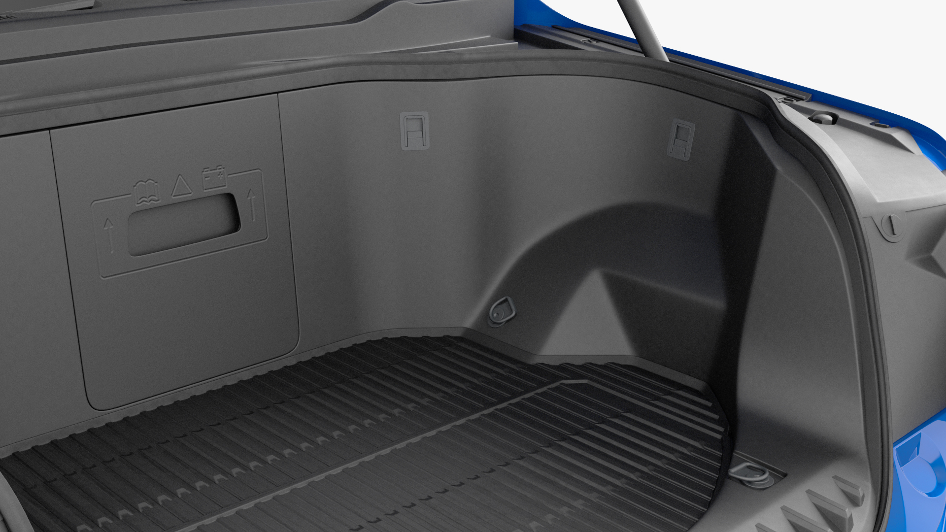 3D Electric Pickup Truck Rigged model