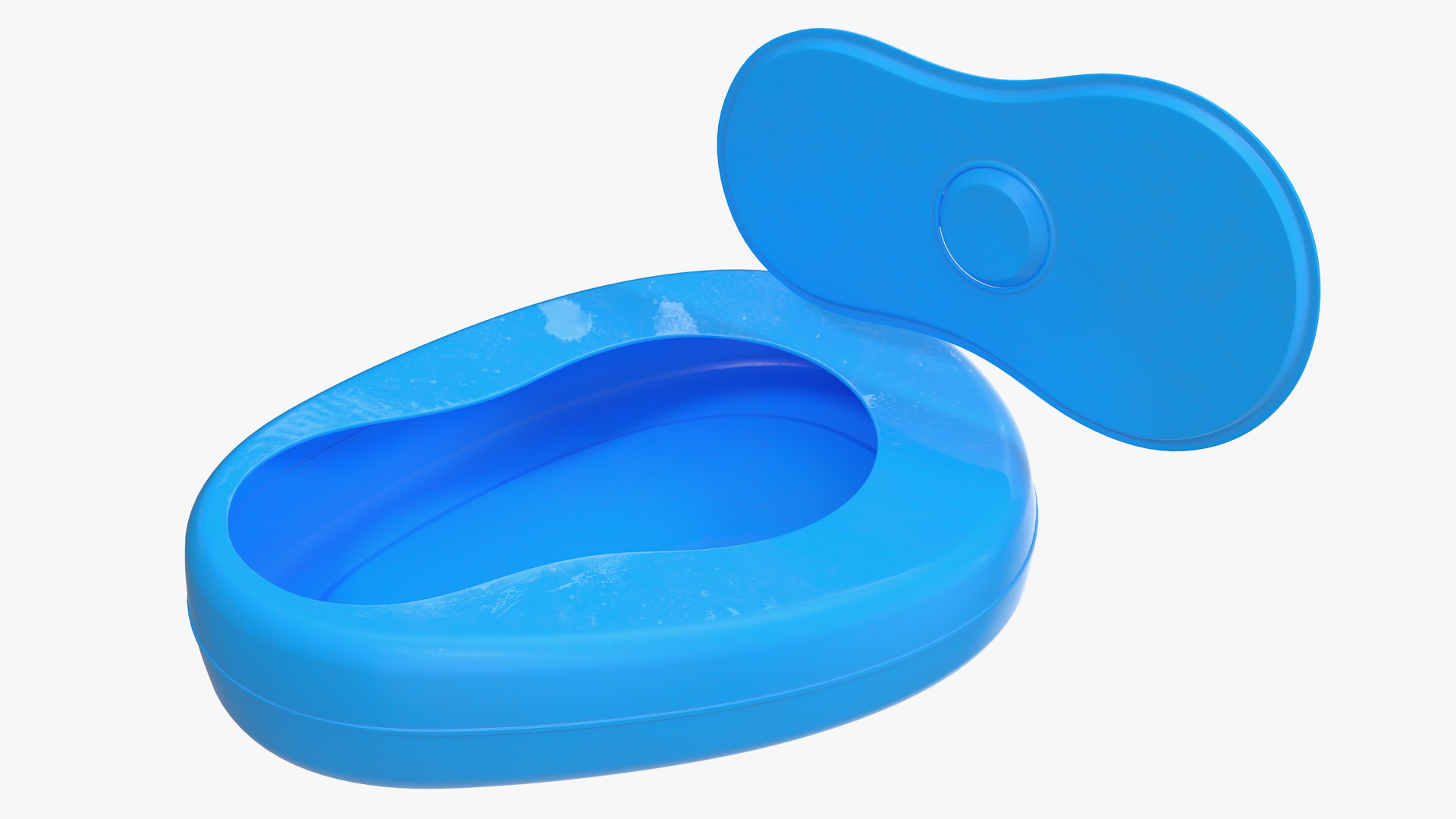 3D Bad Pan Plastic with Cover