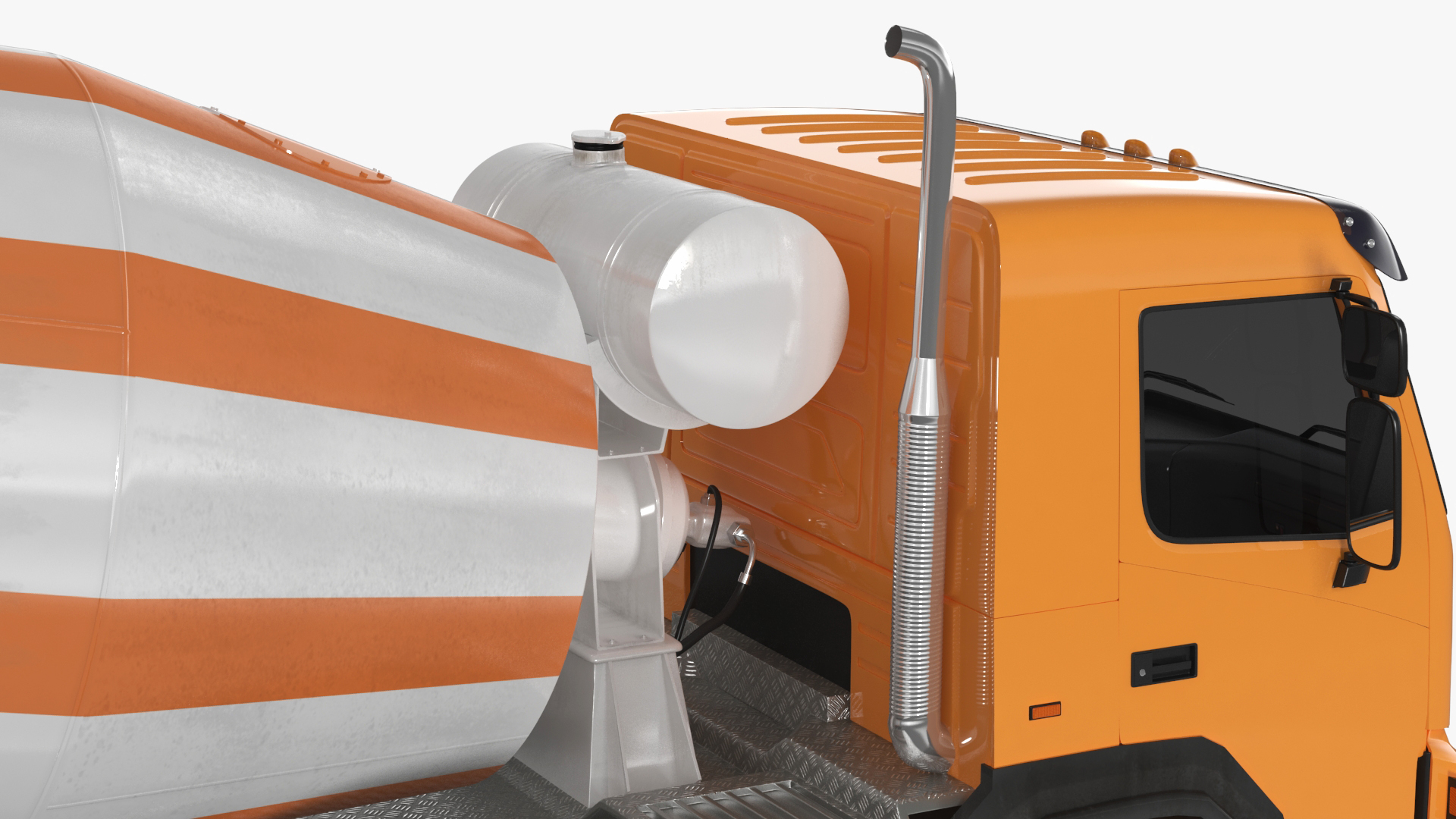 3D model Concrete Mixer Truck