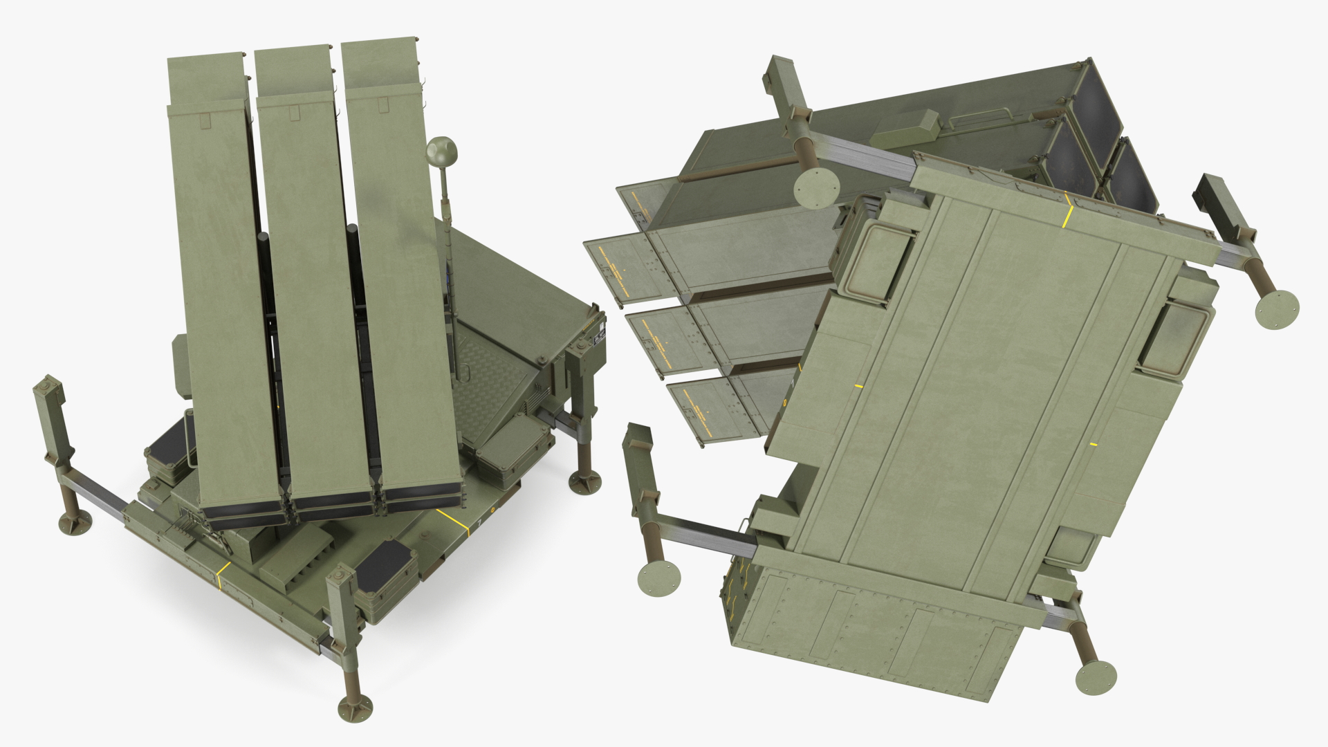 NASAMS Missile System Ready to Attack 3D