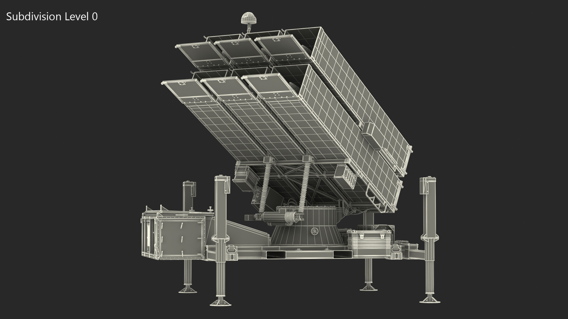NASAMS Missile System Ready to Attack 3D