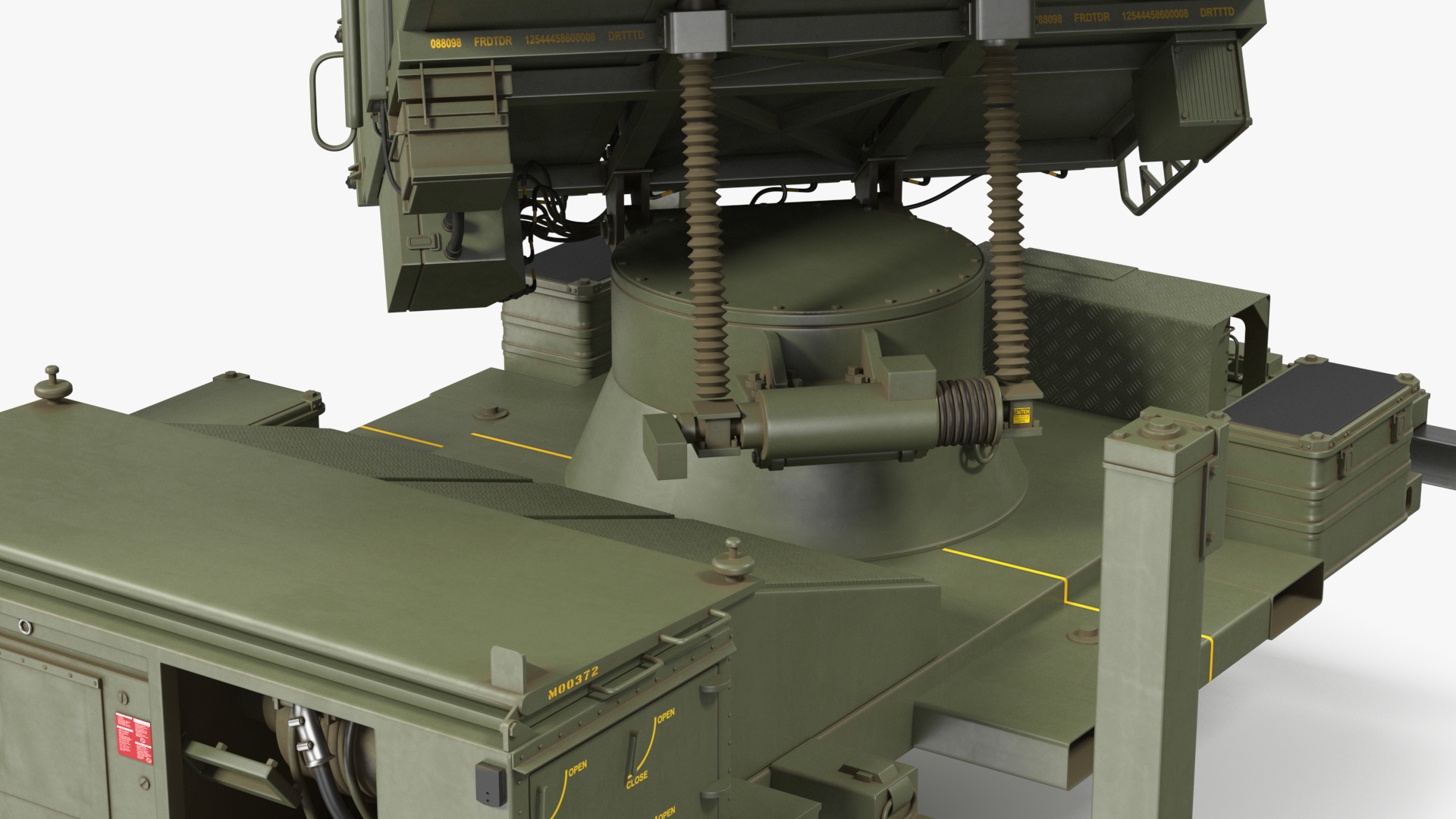 NASAMS Missile System Ready to Attack 3D