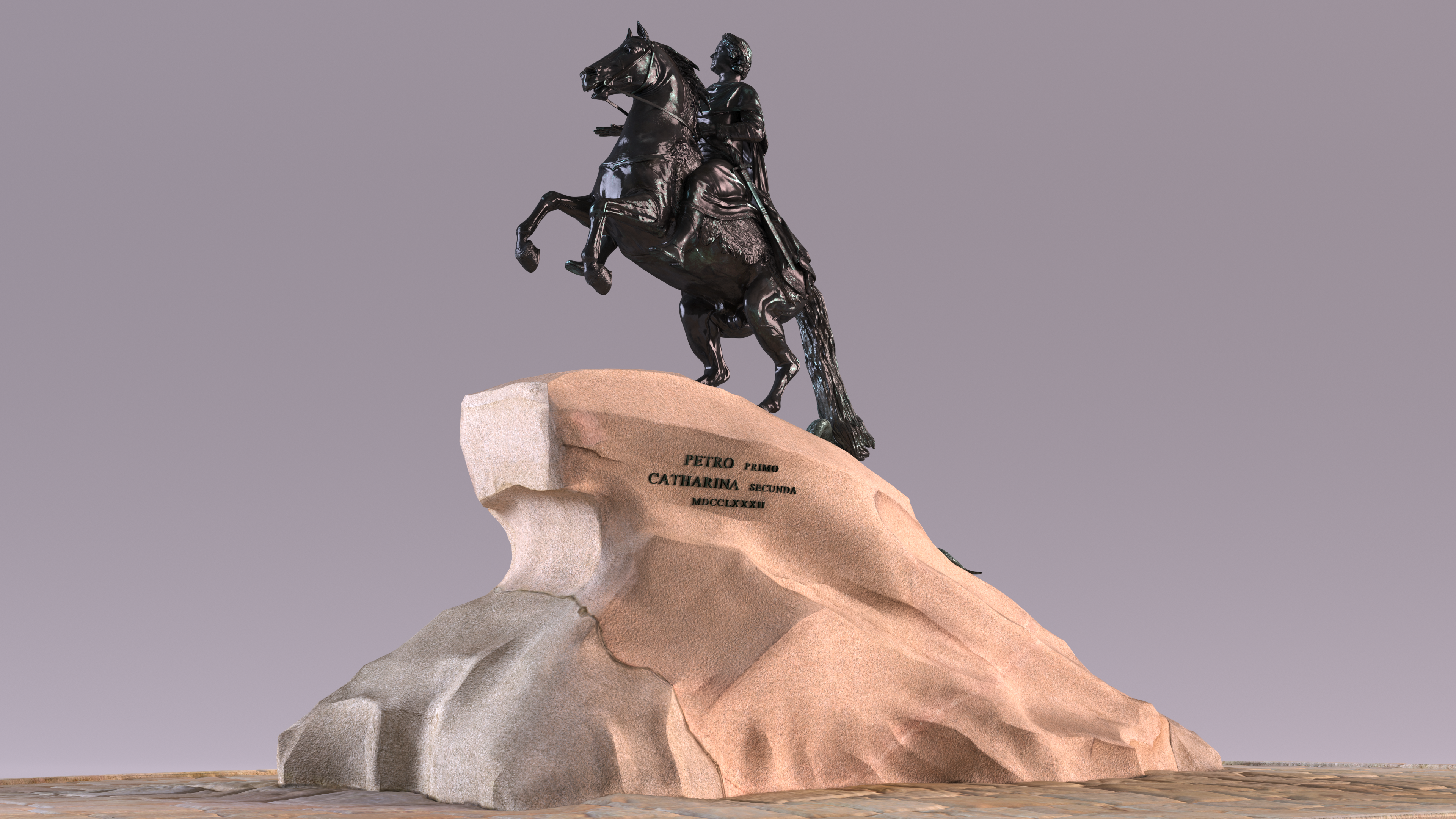 Peter the Great Bronze Horseman Monument, view 4