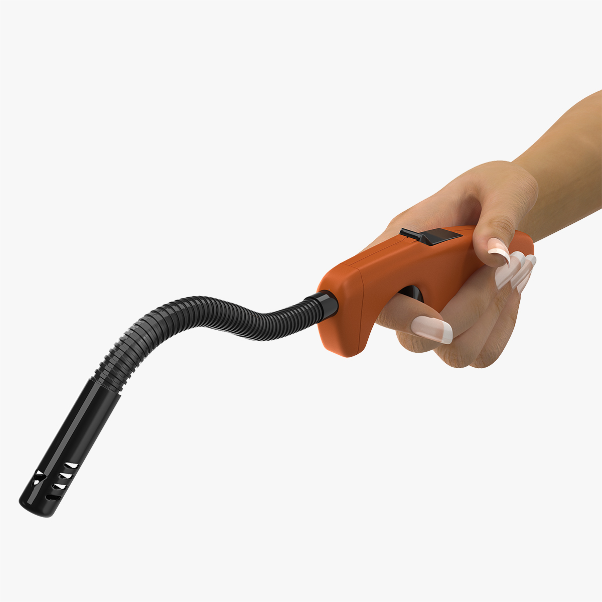 BBQ Lighter in Female Hand 3D Model