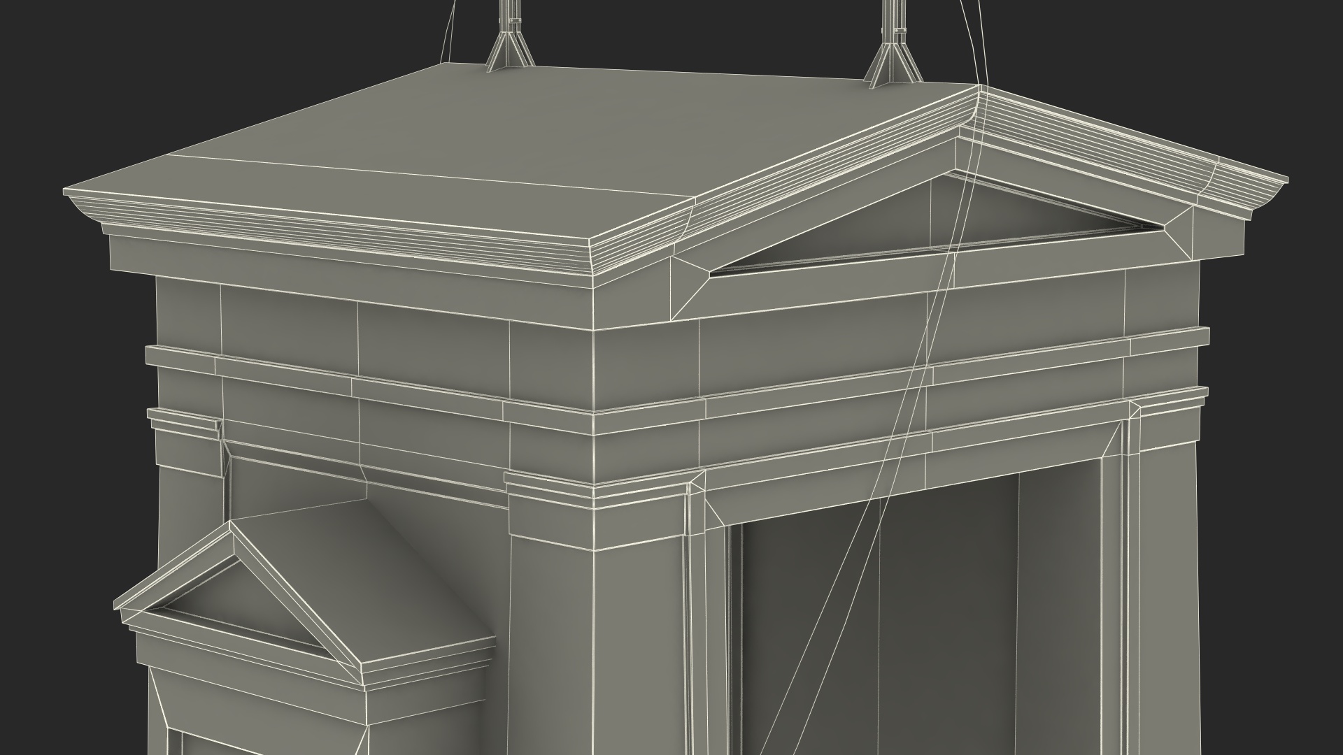 3D model Peace Arch