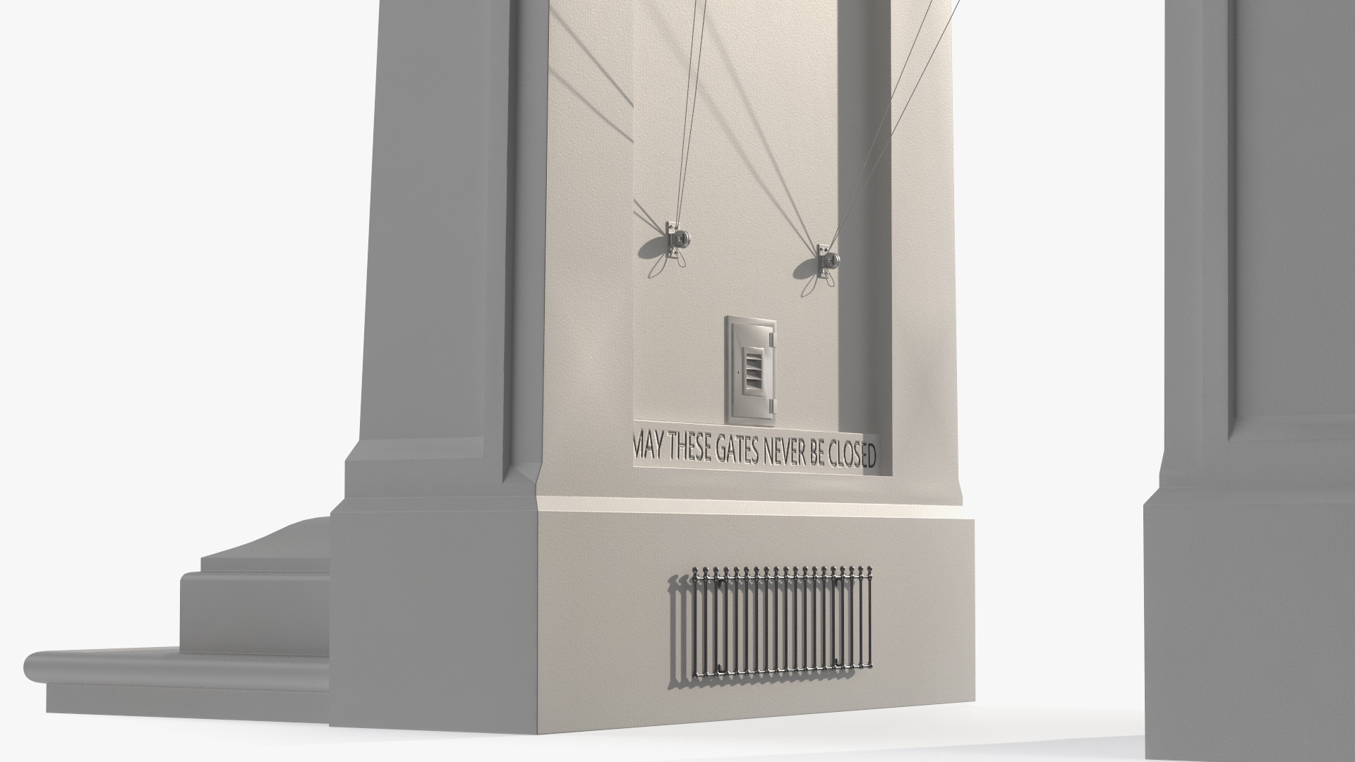 3D model Peace Arch