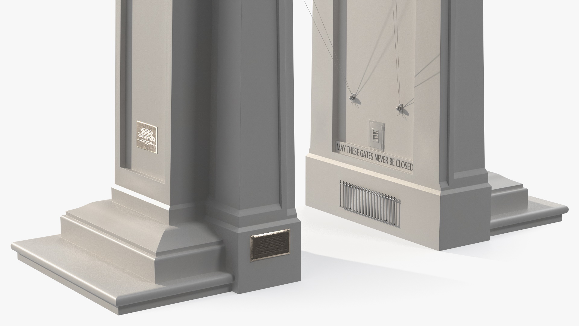 3D model Peace Arch