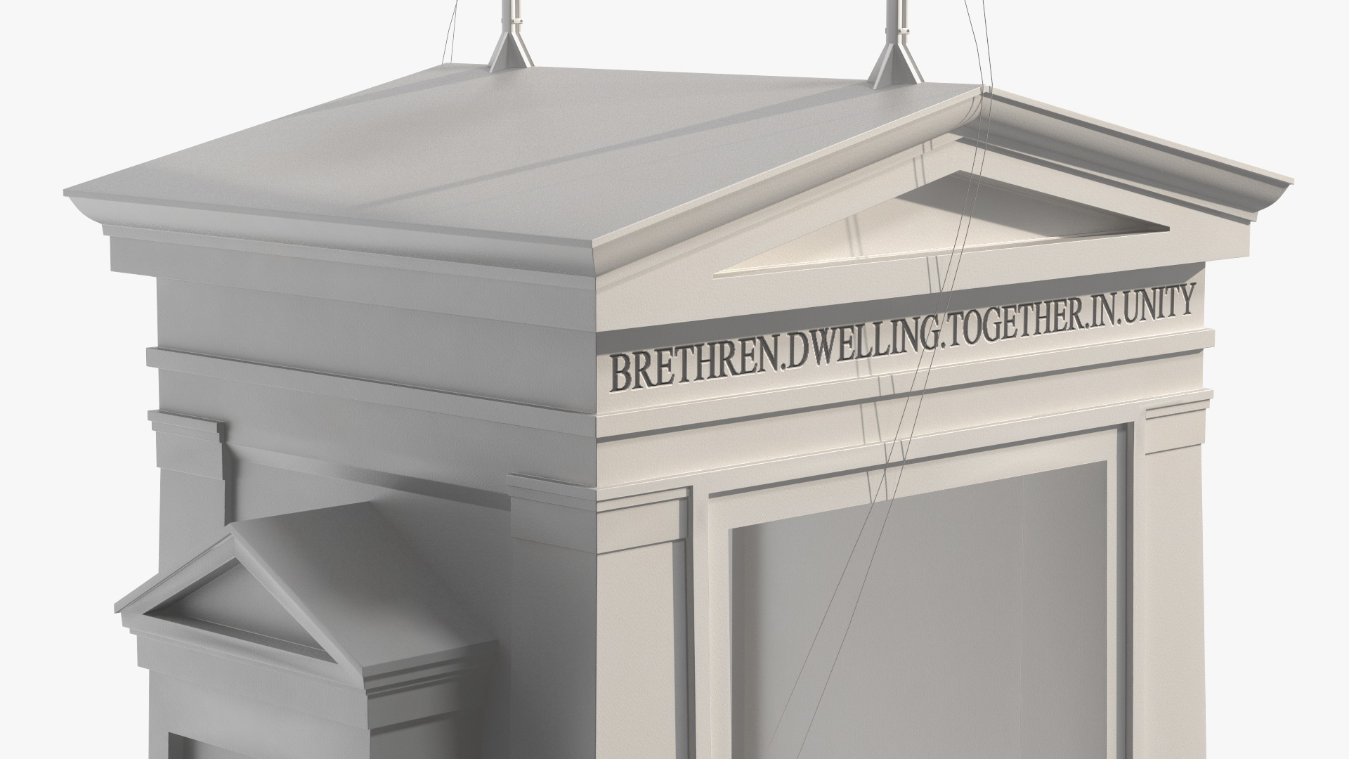 3D model Peace Arch
