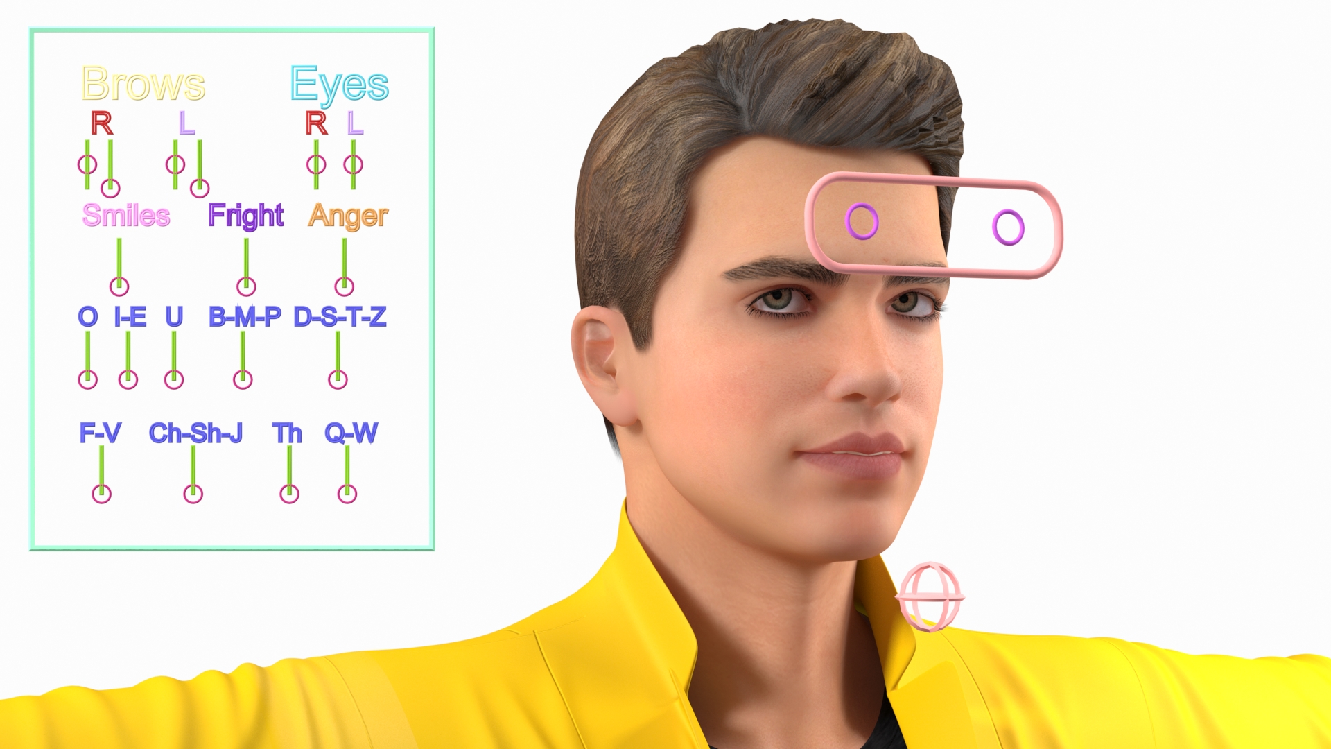 3D Teenage Boy Fashionable Style Rigged