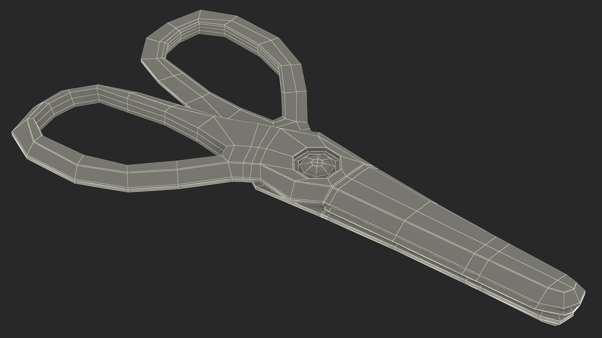 3D model Kids Safety Scissors